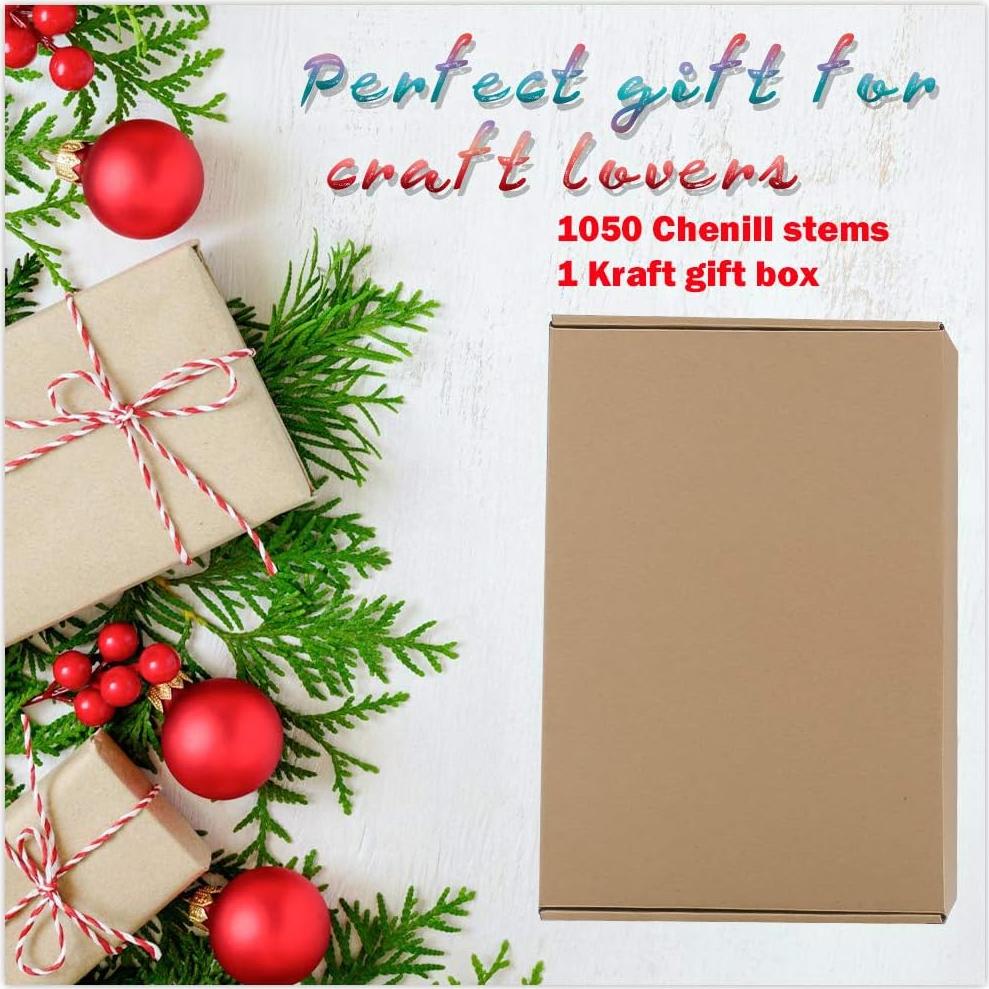 Limpiapipas Chenille Yalumo 1050 Piezas 30 Colores 6mm x 30.48cm