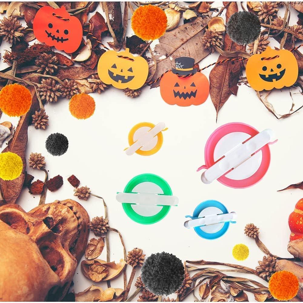 Hacedor de Pompones RRigo Set 8 Tamaños + 20 Agujas + Tijeras