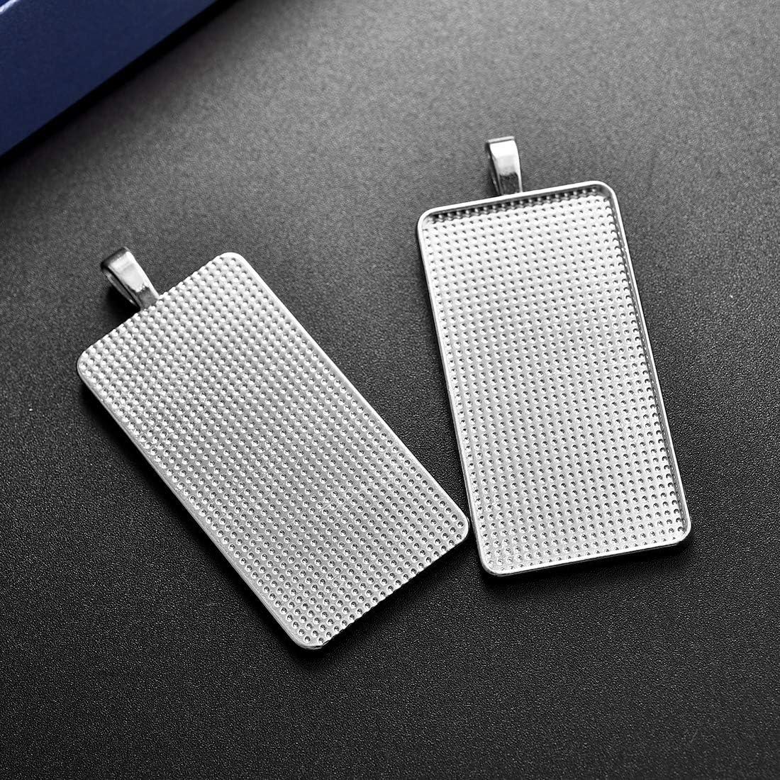 Kit de 30 Piezas DROLE Bandejas Colgantes 25x50mm Blanco K