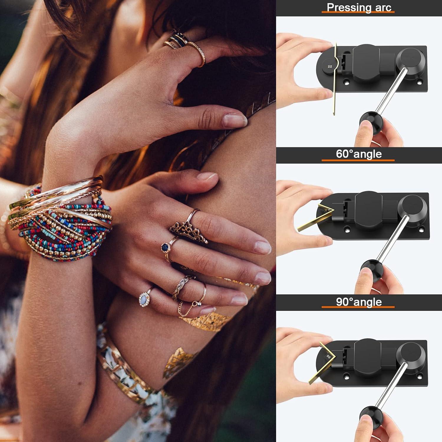 Herramienta de Doblado de Anillos JAZORR - Kit de 27 Piezas