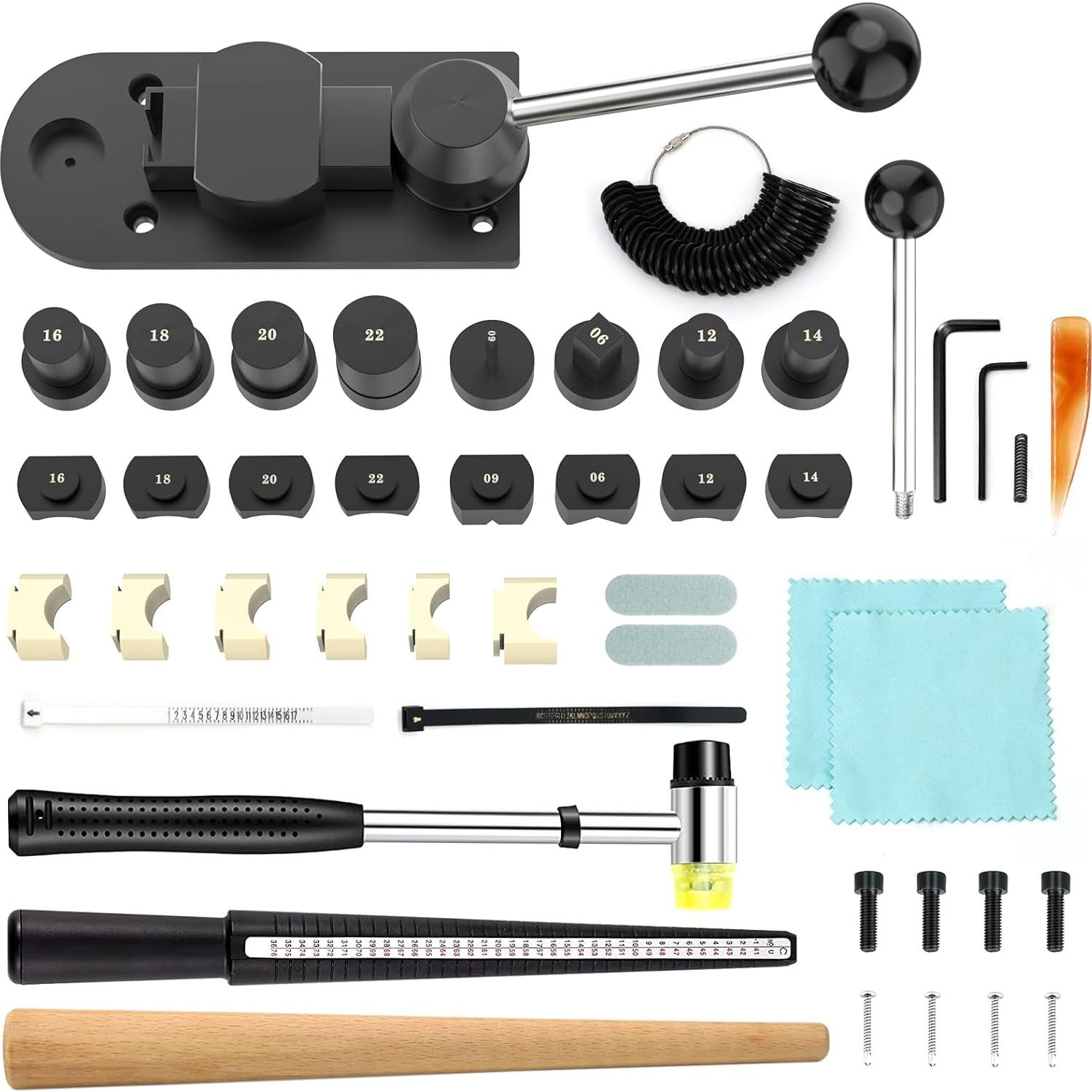 Herramienta de Doblado de Anillos JAZORR - Kit de 27 Piezas