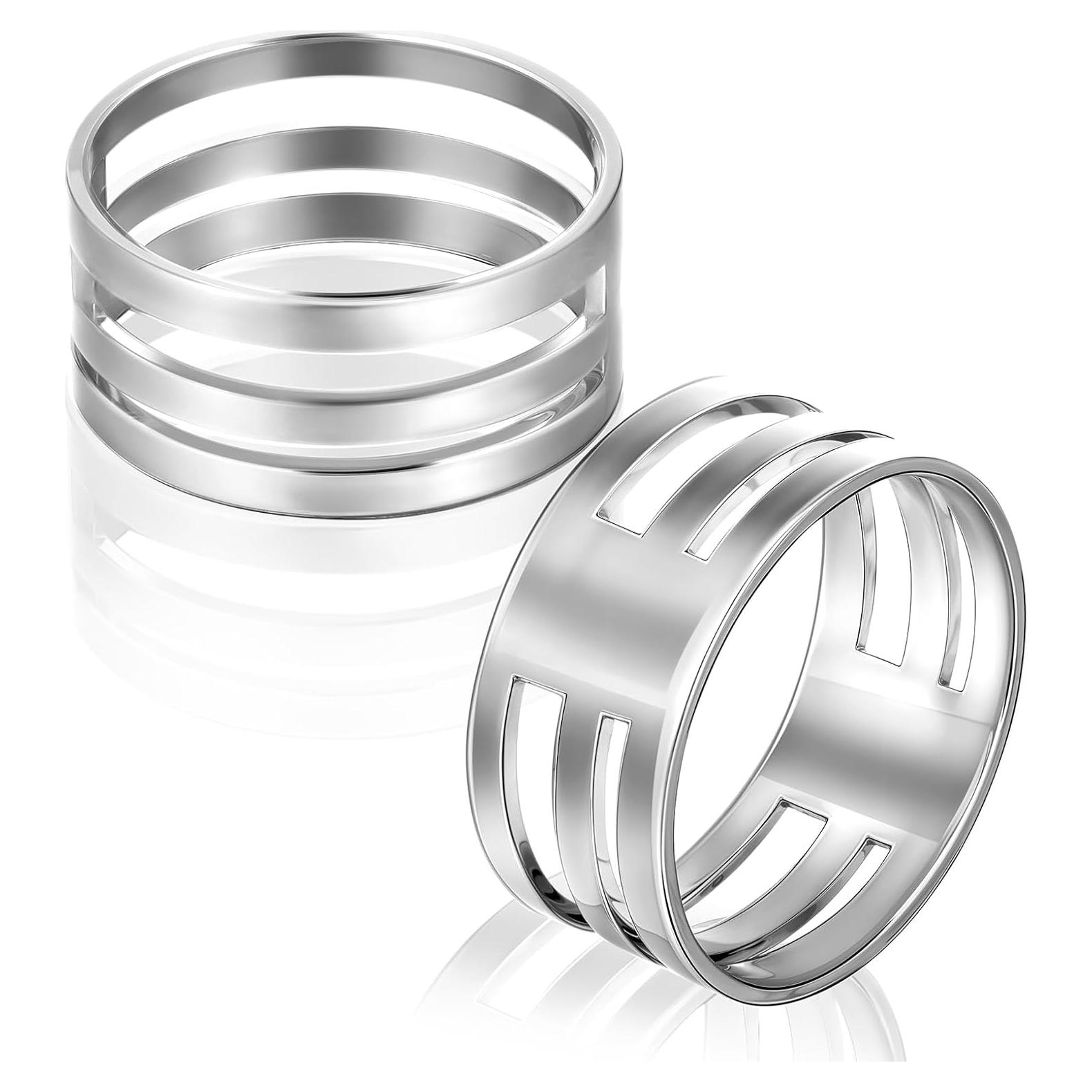 Herramienta Abridora de Anillos de Salto ZEYIYER 2 Piezas Plata