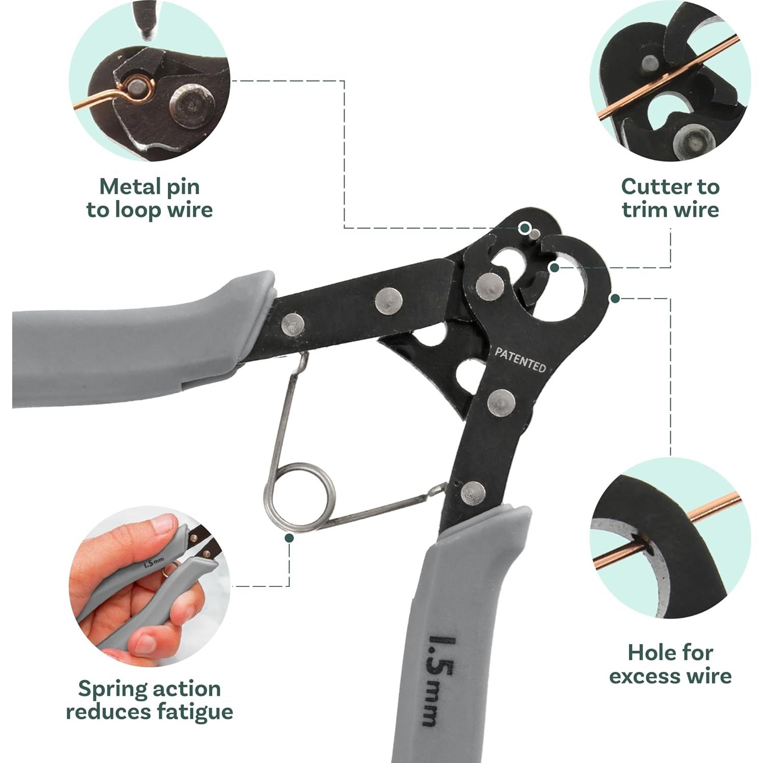 Alicate de Bucle The Beadsmith 1.5 mm para Joyería