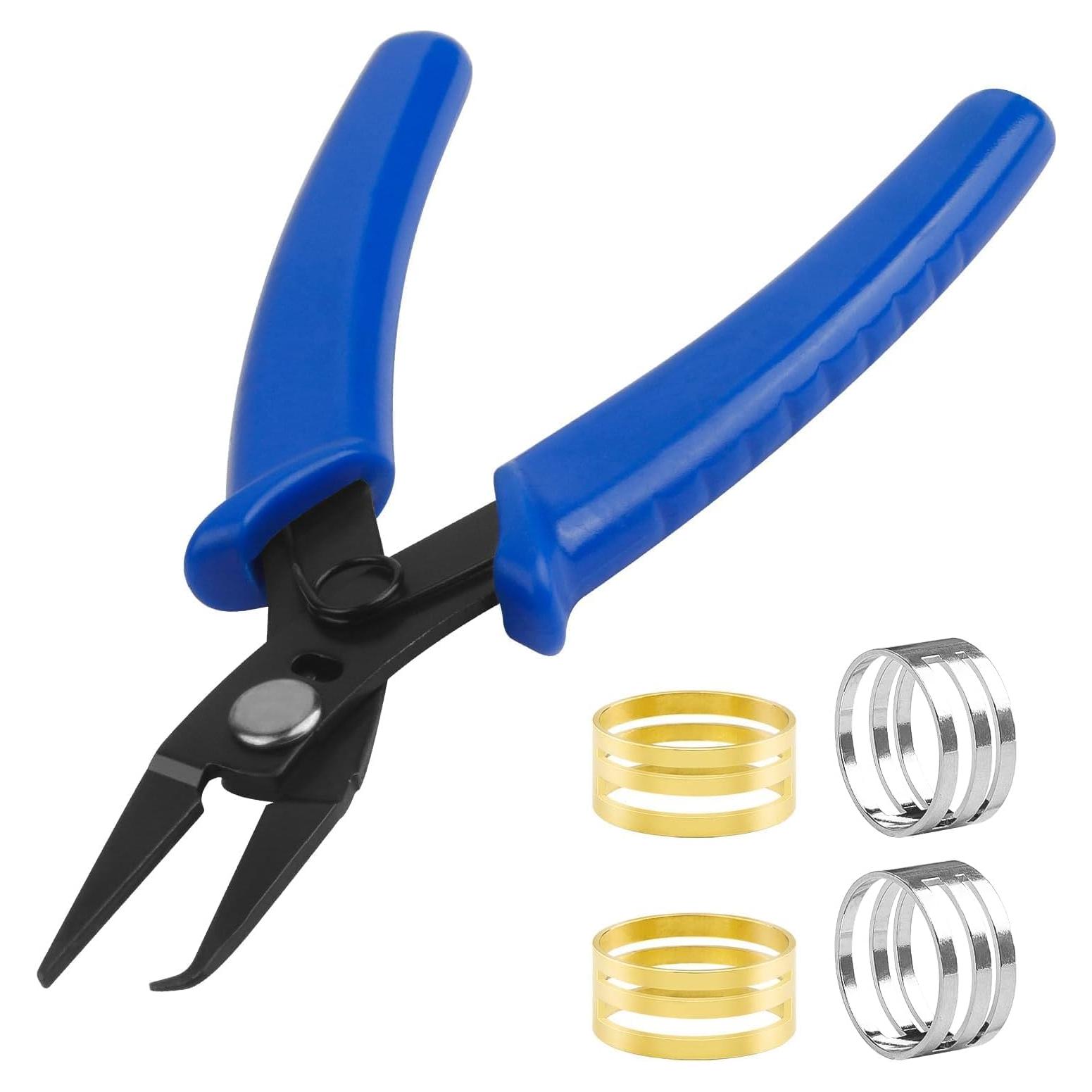 Abridor de Anillos de Salto Azul ECNHIVE - Alicates de Joyería