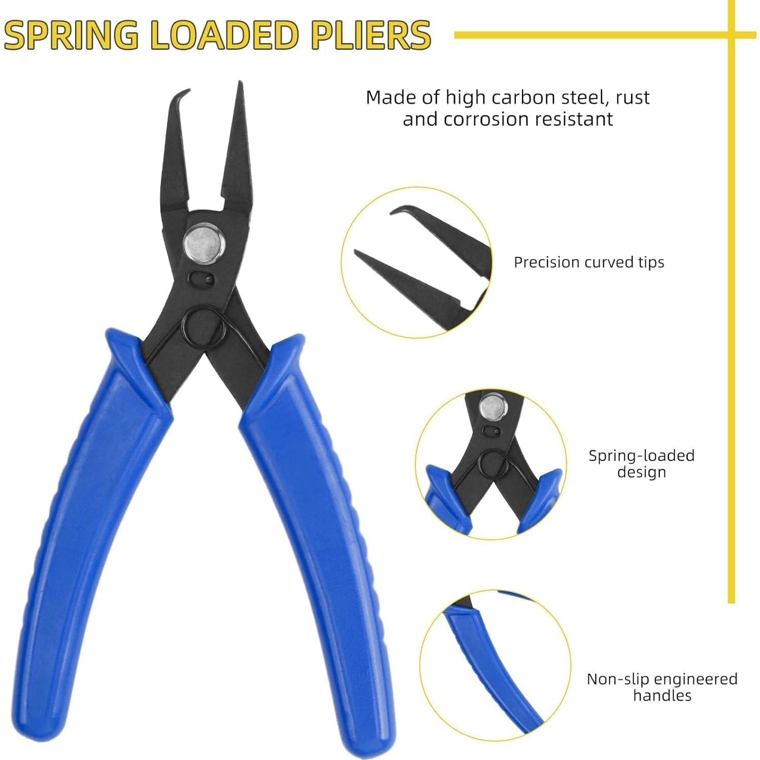 Abridor de Anillos de Salto Azul ECNHIVE - Alicates de Joyería