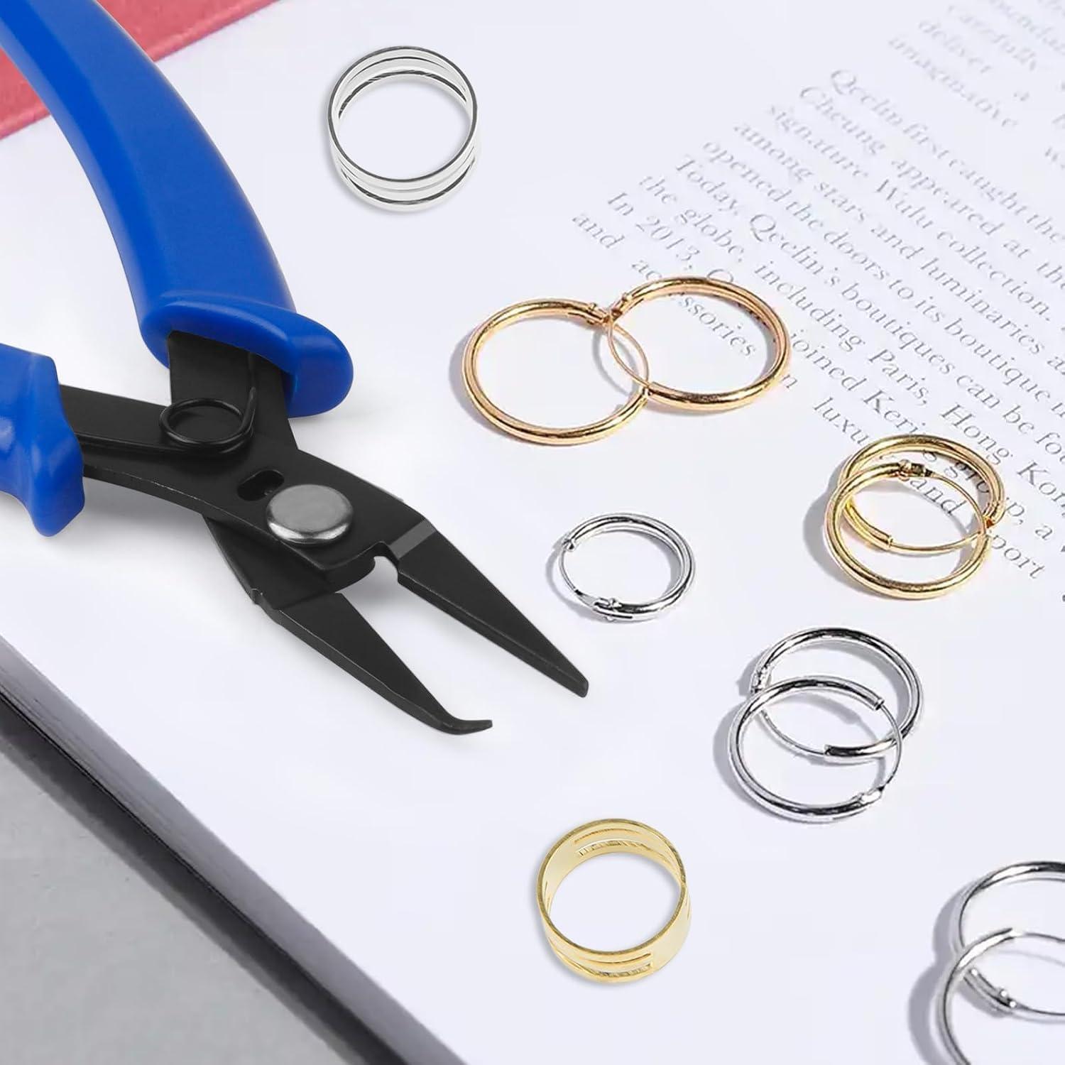 Abridor de Anillos de Salto Azul ECNHIVE - Alicates de Joyería