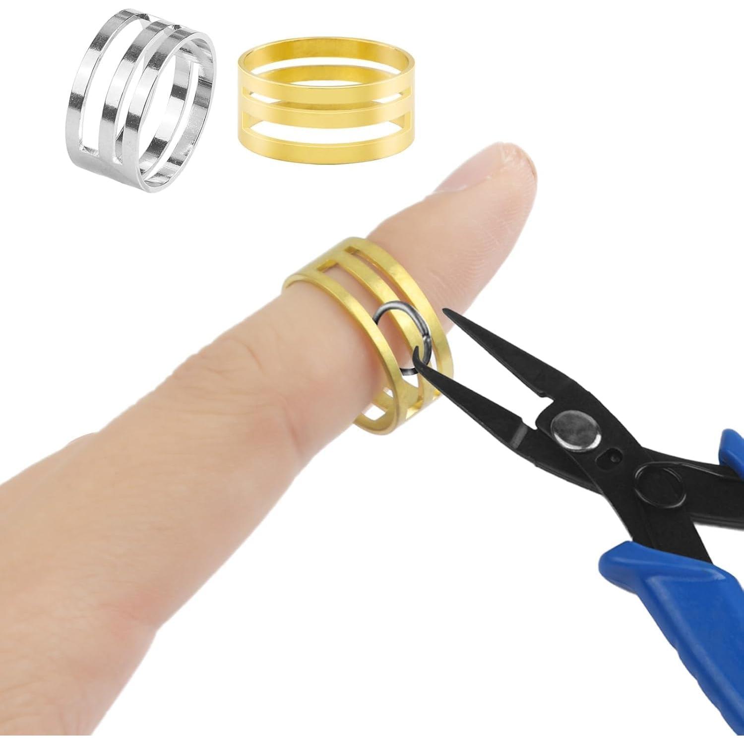 Abridor de Anillos de Salto Azul ECNHIVE - Alicates de Joyería