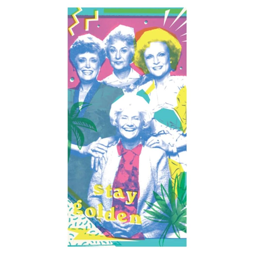 Toalla de Playa The Golden Girls 152x76 cm Algodón Franco