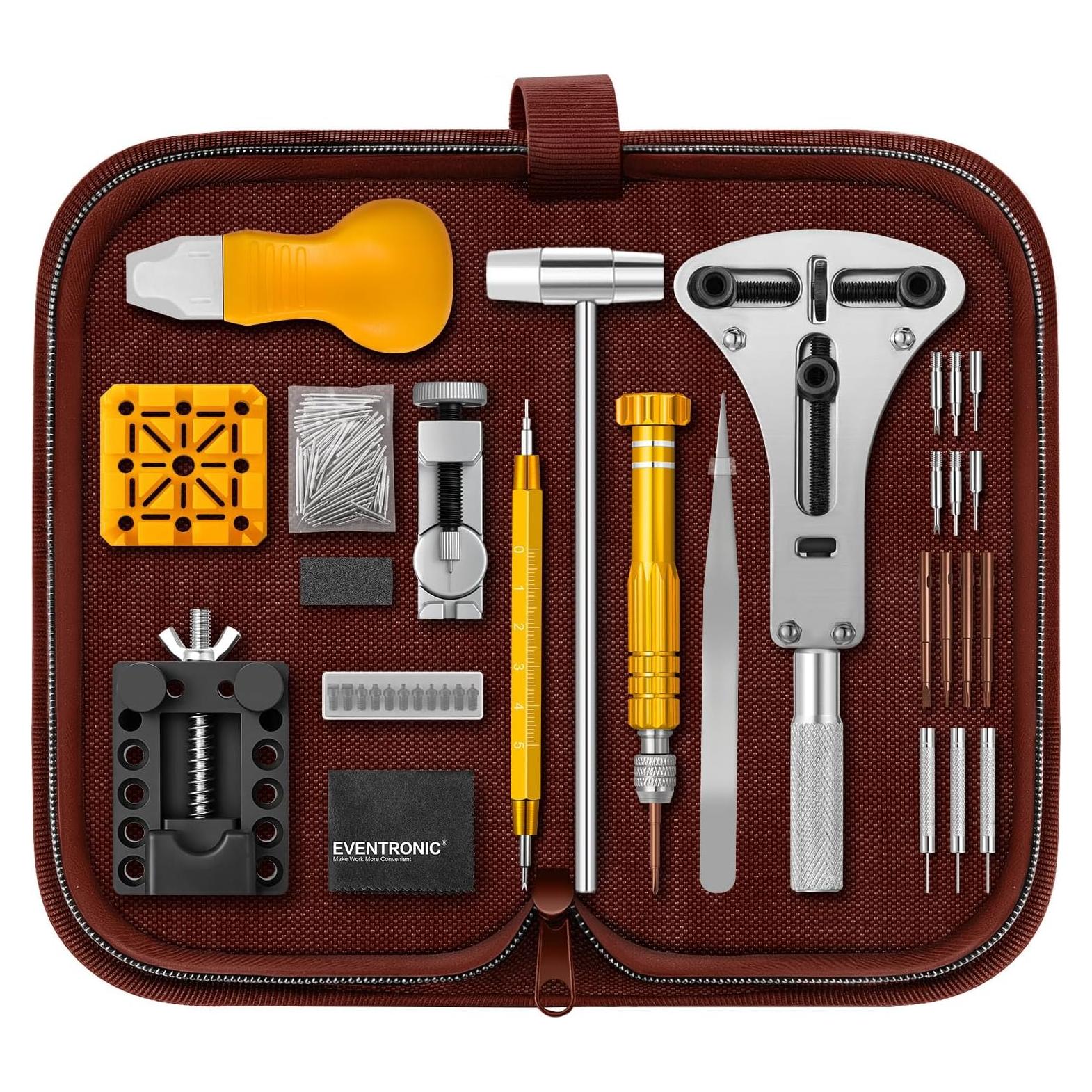 Kit de Herramientas de Reloj Eventronic - Reparación Completa