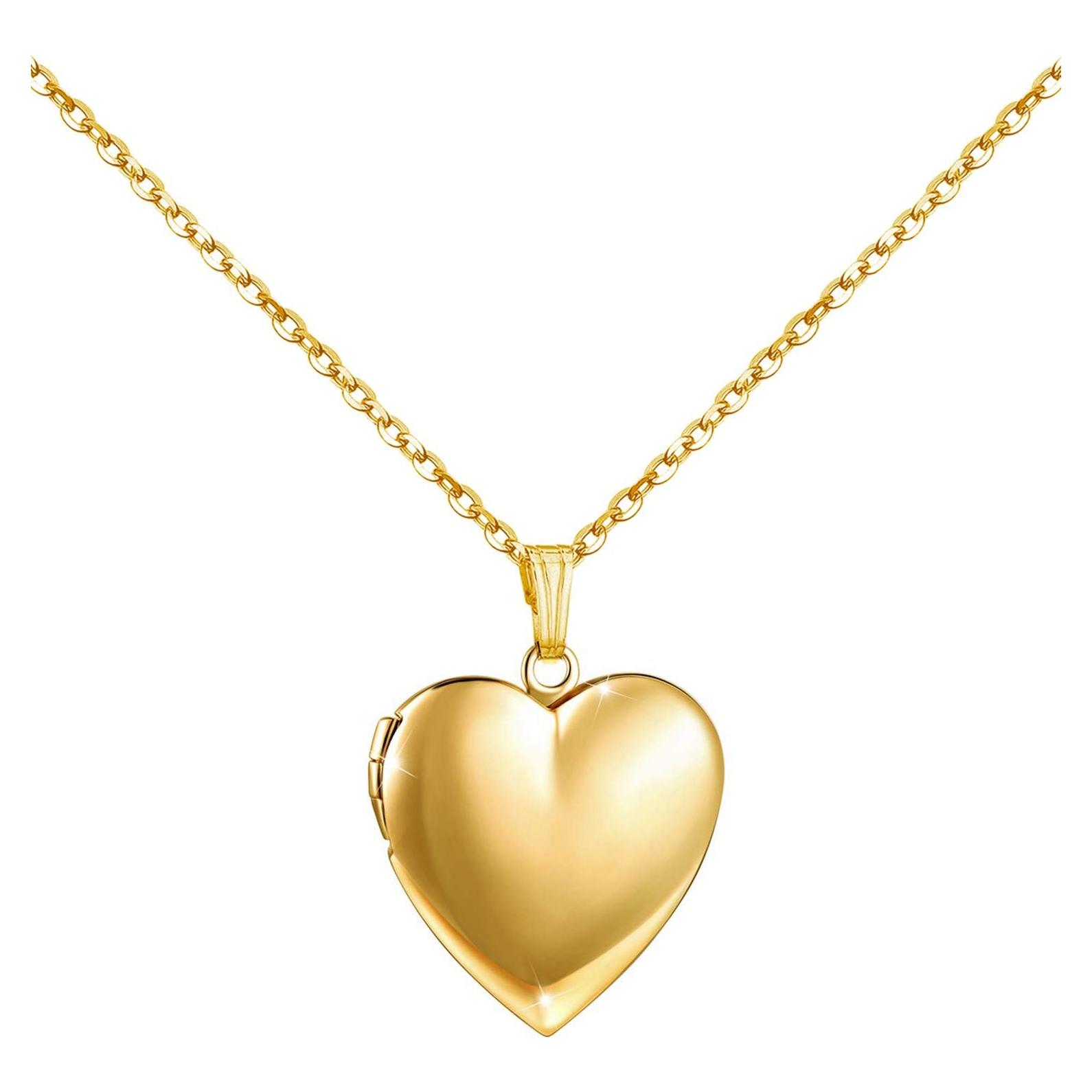 Collar de Medalla Corazón Love Youfeng 45cm Acero Inoxidable