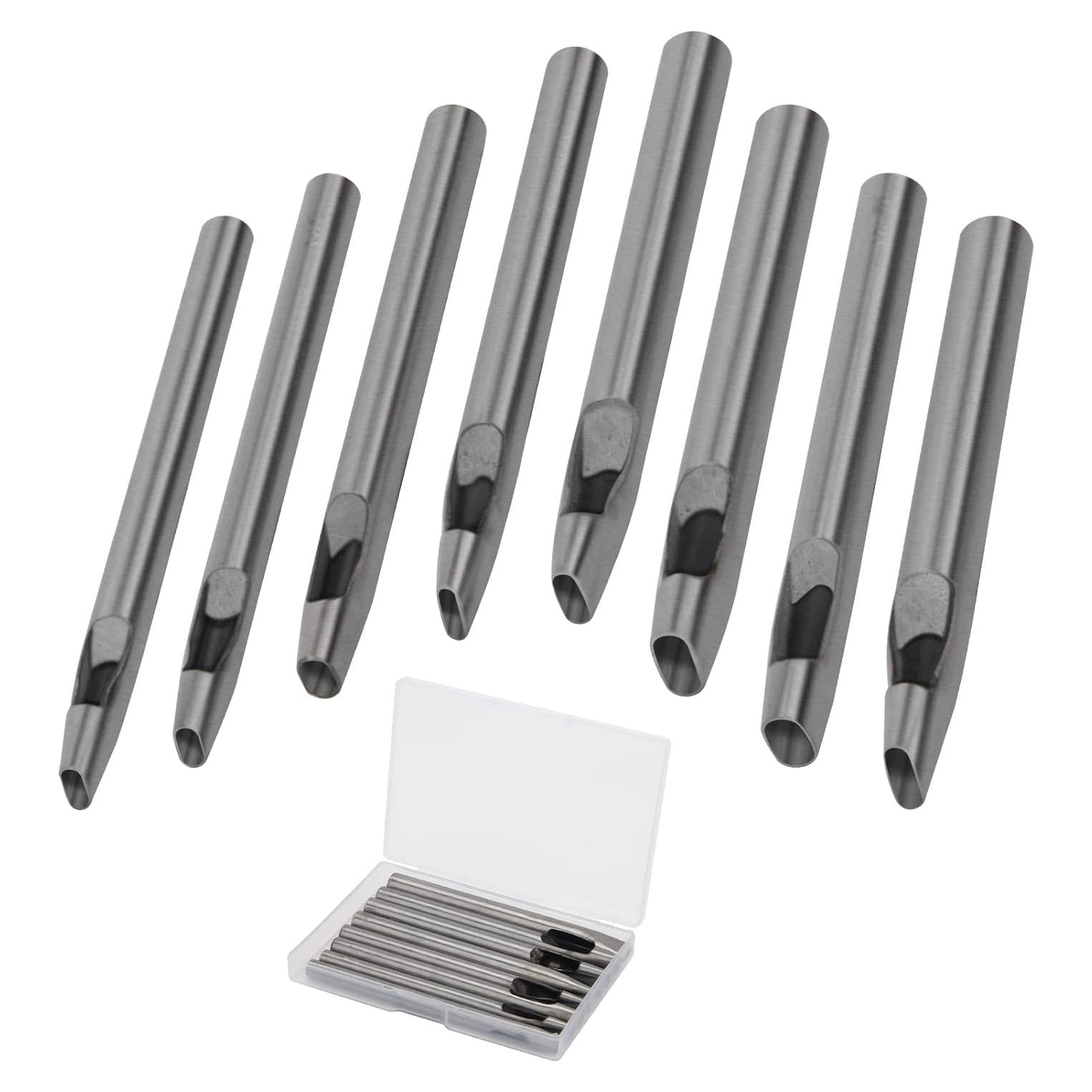 Perforadora Ovalada para Cuero Boyistar 8 Tamaños 2-5mm