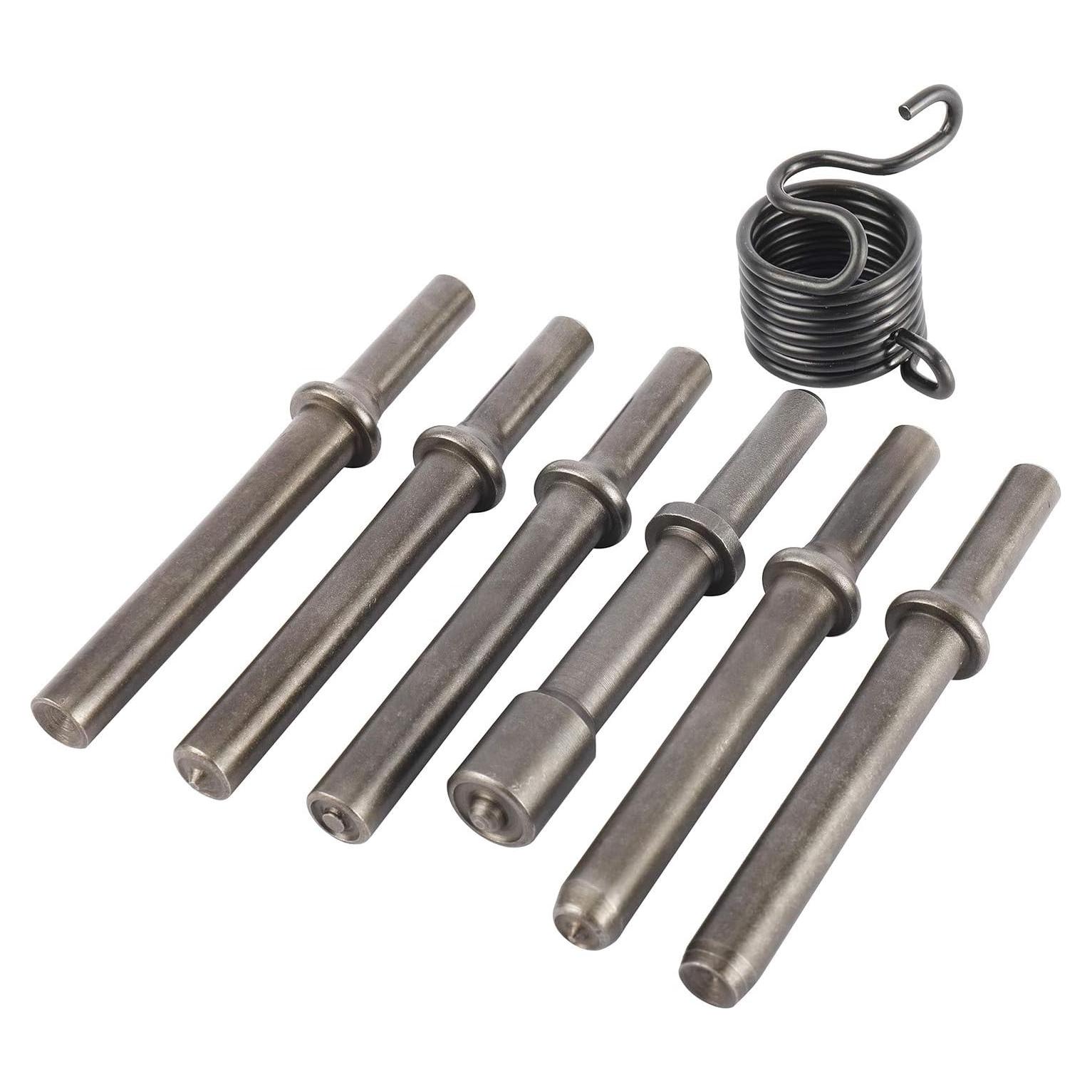 Kit de Martillo Neumático YaeCCC 7 Piezas Acero 116mm