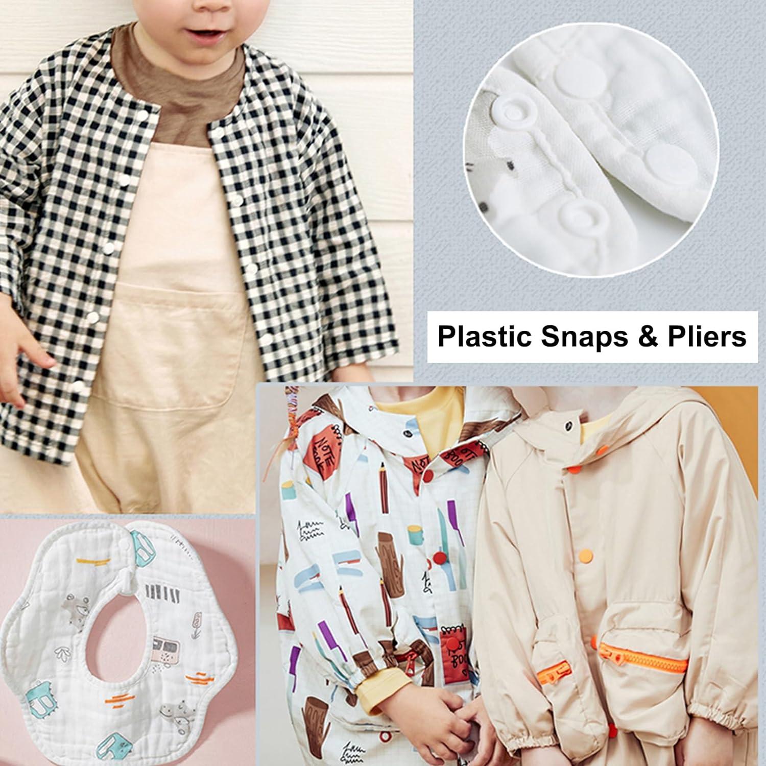 Kit de Botones de Plástico TmppDeco 460 Juegos 24 Colores