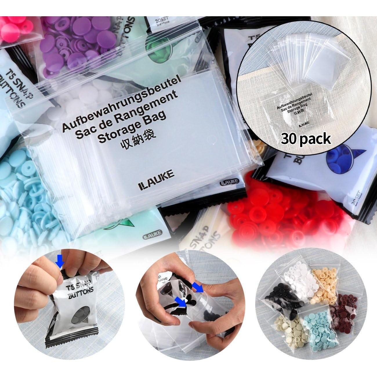 Kit de Botones a Presión ilauke 400 Piezas T5 con Alicates