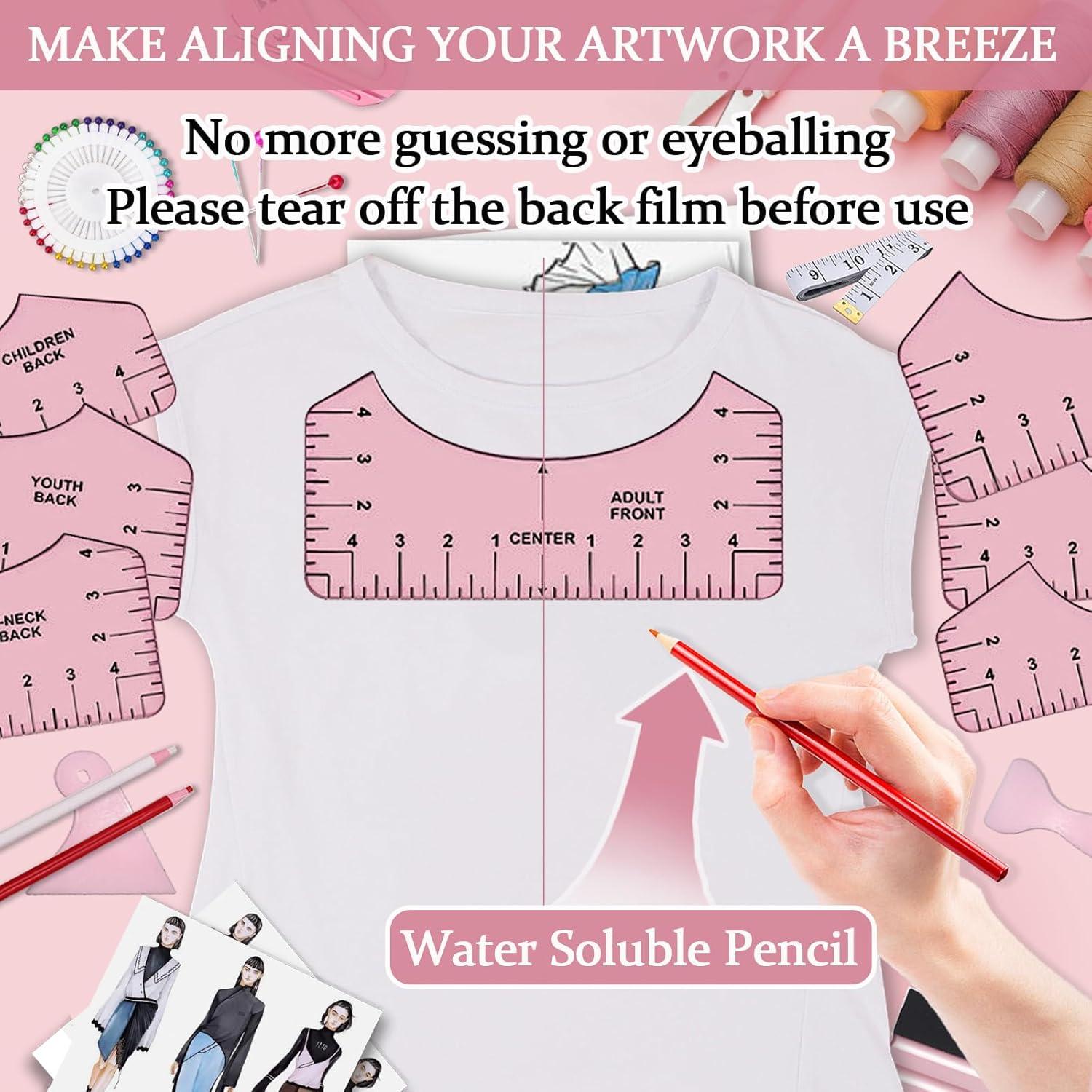 Kit de herramientas para sublimación de camisetas QUKLOGEN 66 piezas