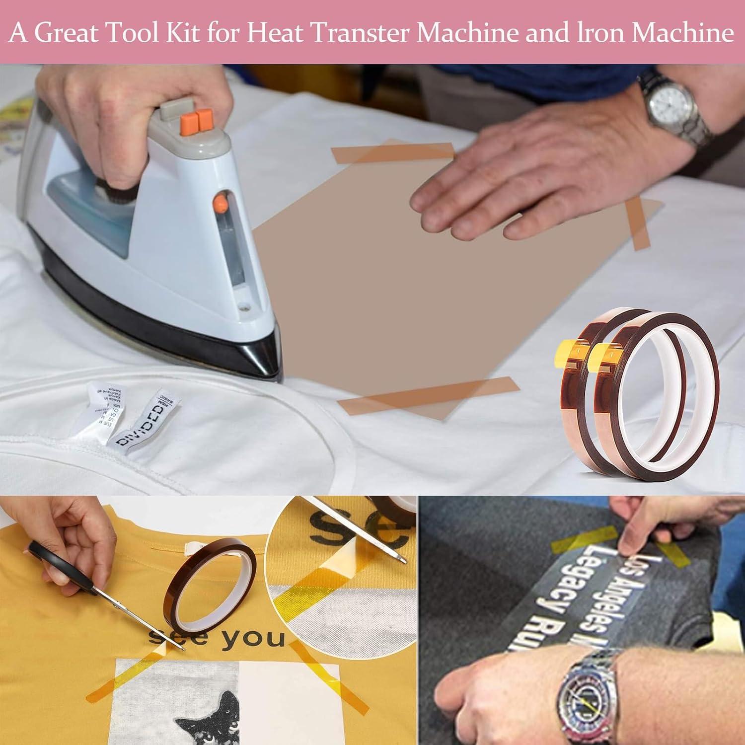 Kit de herramientas para sublimación de camisetas QUKLOGEN 66 piezas