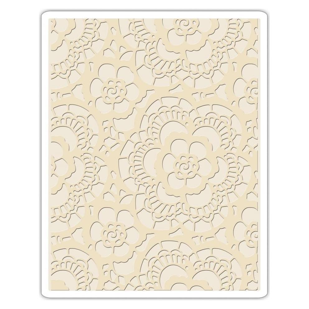 Carpeta de Embossing Sizzix 661824 Encaje Multicolor 13.5x2.5cm