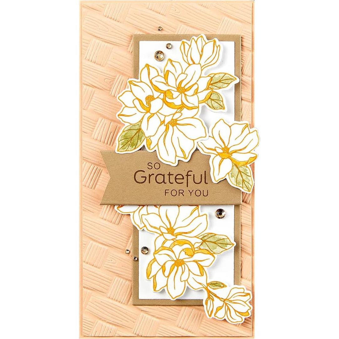 Carpeta de Embossing 3D Tejida Spellbinders 13.97 x 21.60 cm