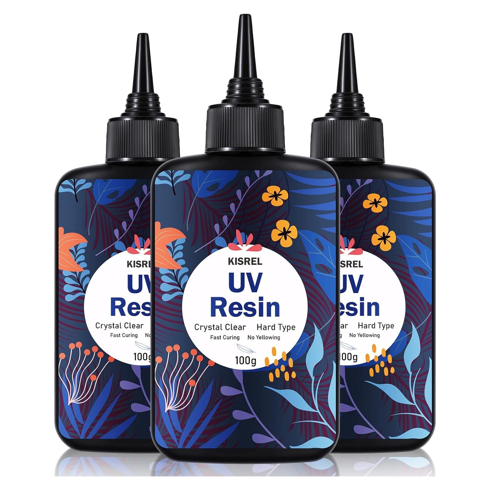 Resina UV KISREL 300g - Epóxica Cristal Claro para Joyería