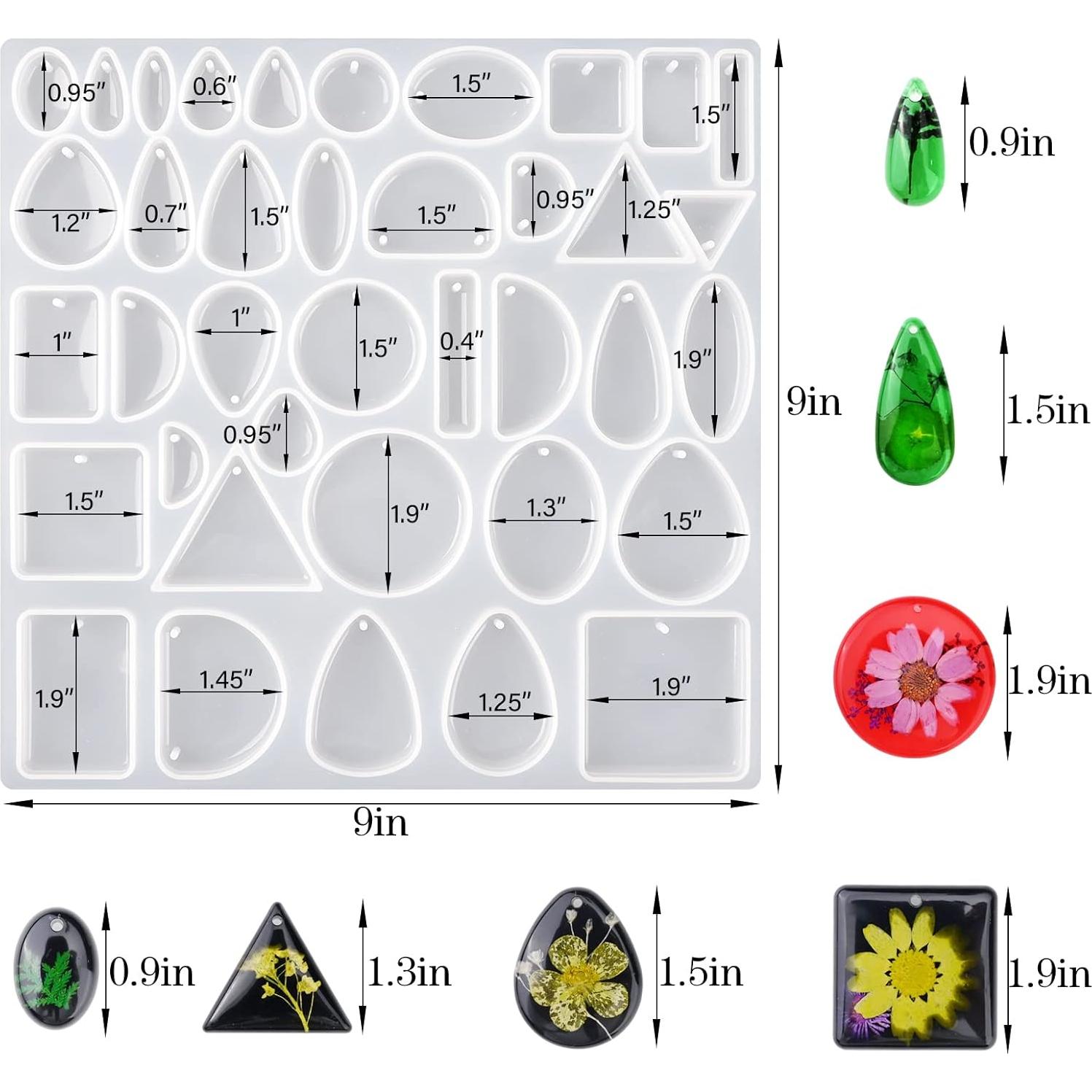 Moldes de Joyería de Silicona Actvty para Fundición - 38 Diseños