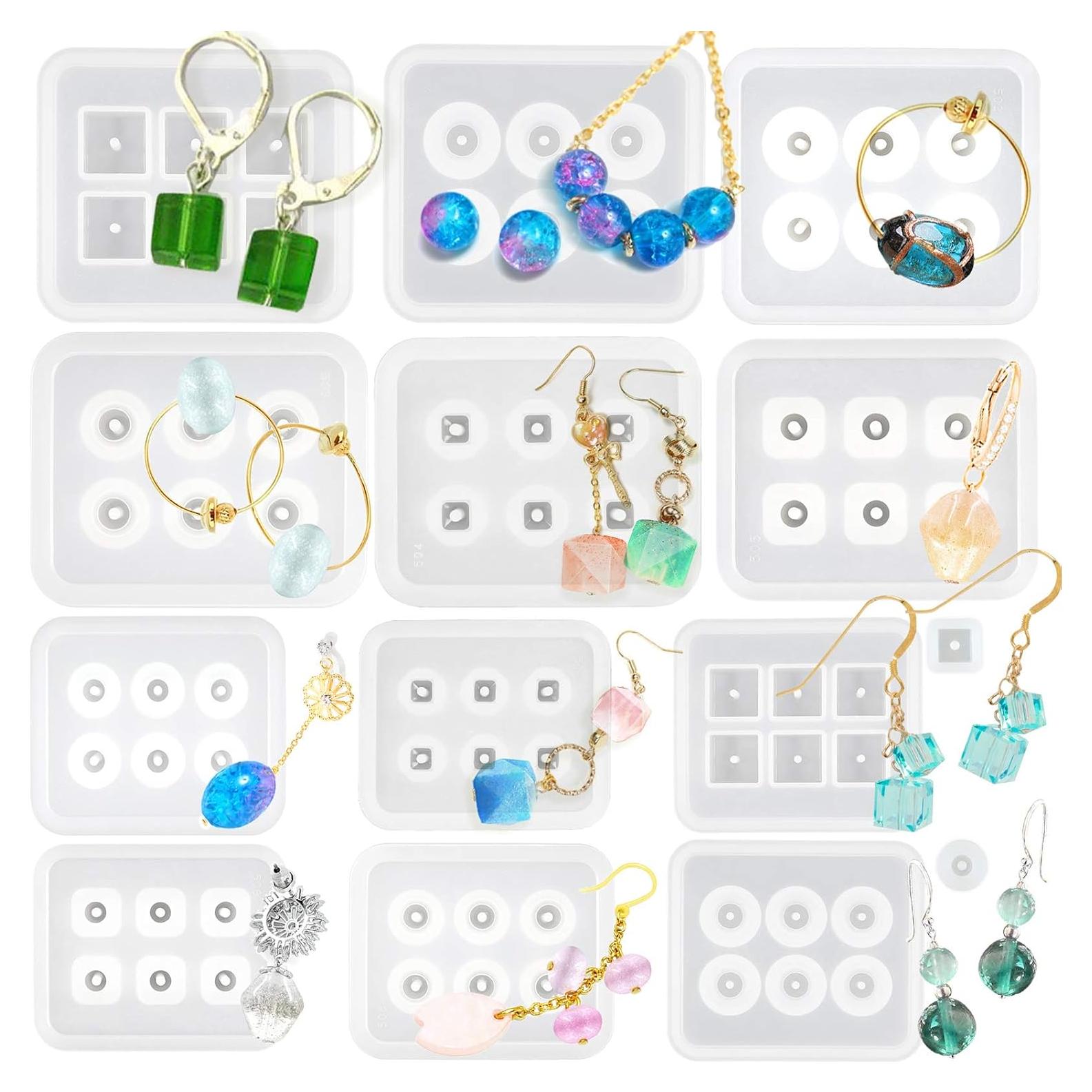 Moldes de Silicona para Joyas FUNSHOWCASE - 14 Piezas