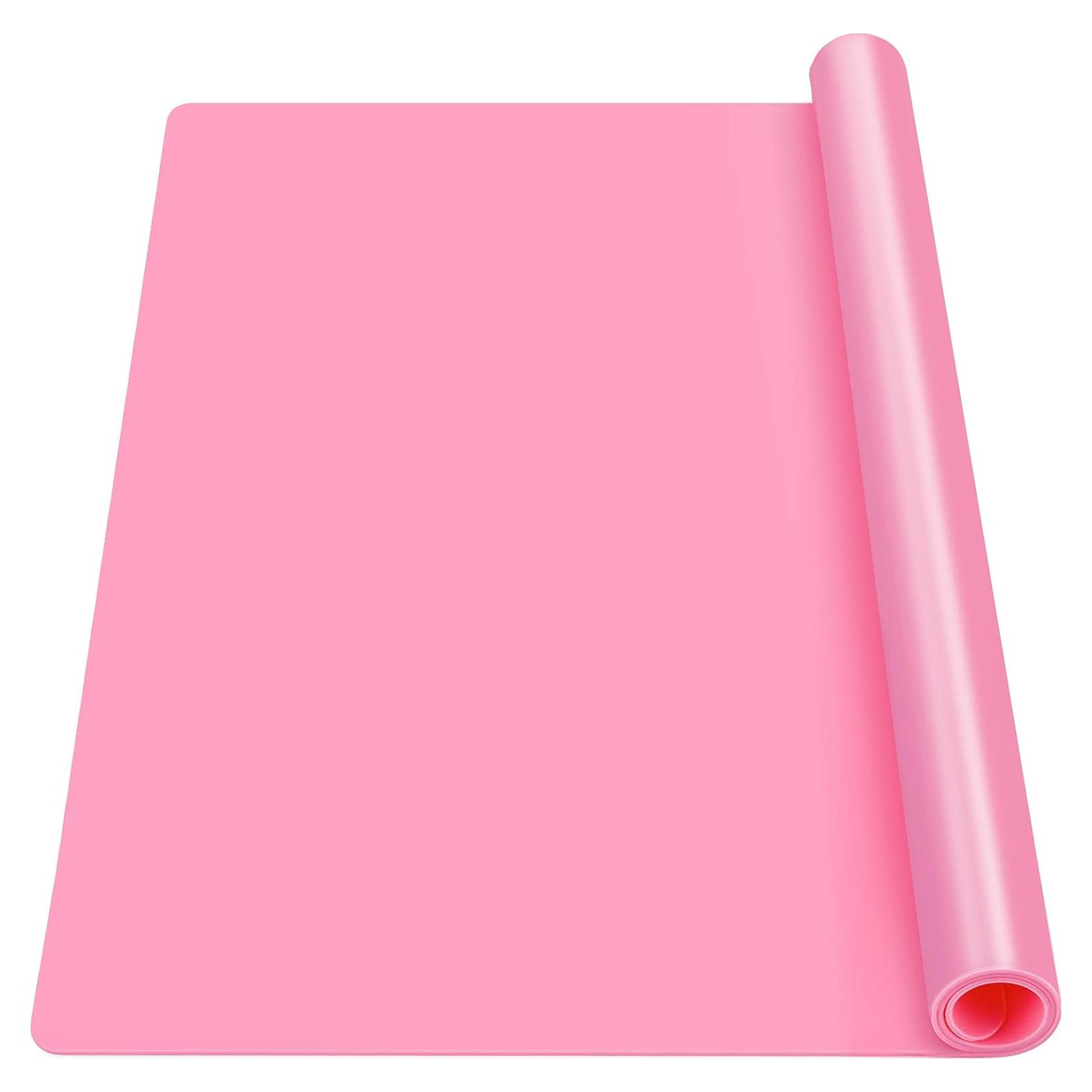 Alfombrilla de Silicona Rosa Grande 70x50cm para Manualidades