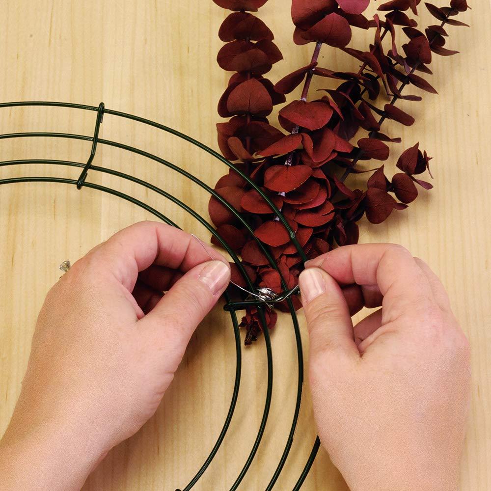 Alambre Floral 26 Calibres FloraCraft 82 Metros Plata Brillante