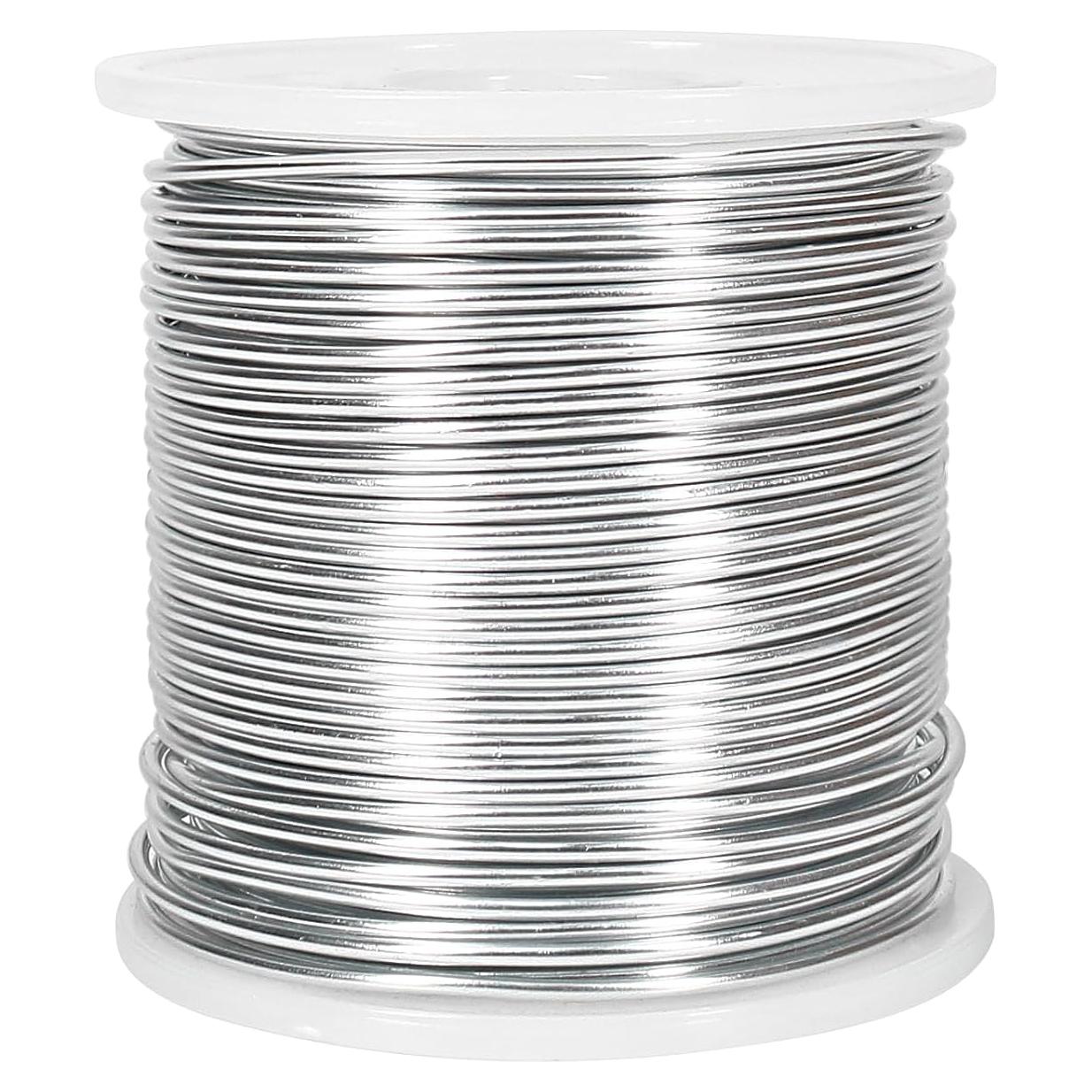 Alambre de Aluminio 1.5mm Tenn Well 50m Plata para Manualidades