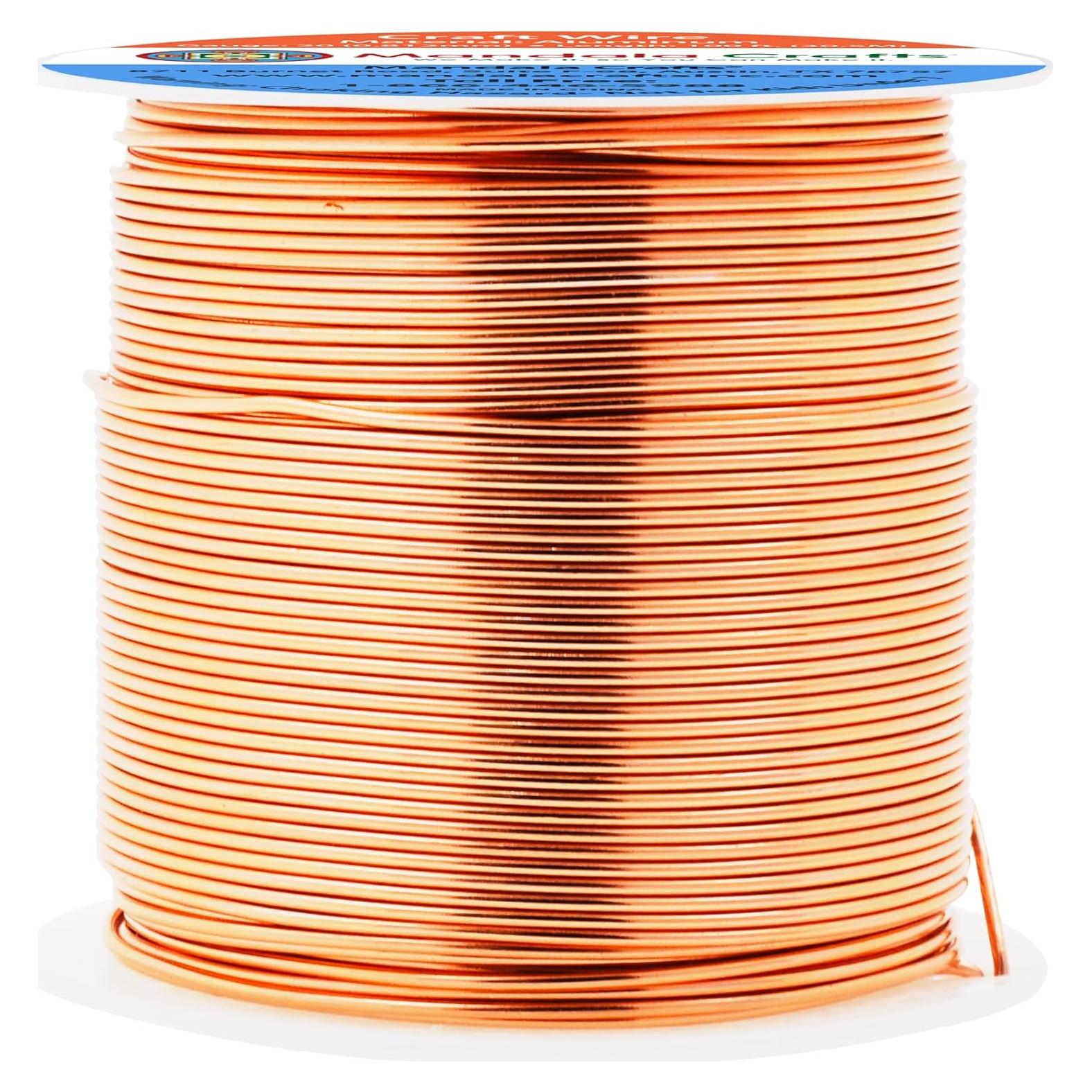 Alambre de Aluminio Anodizado Mandala Crafts 20 Gauge 30.48 m