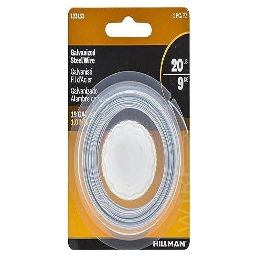 Alambre de Acero Galvanizado Hillman 19 Calibres 15.24m
