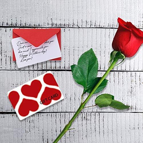 140 Mini Sobres de Colores con Tarjetas Blancas Purple Q Crafts