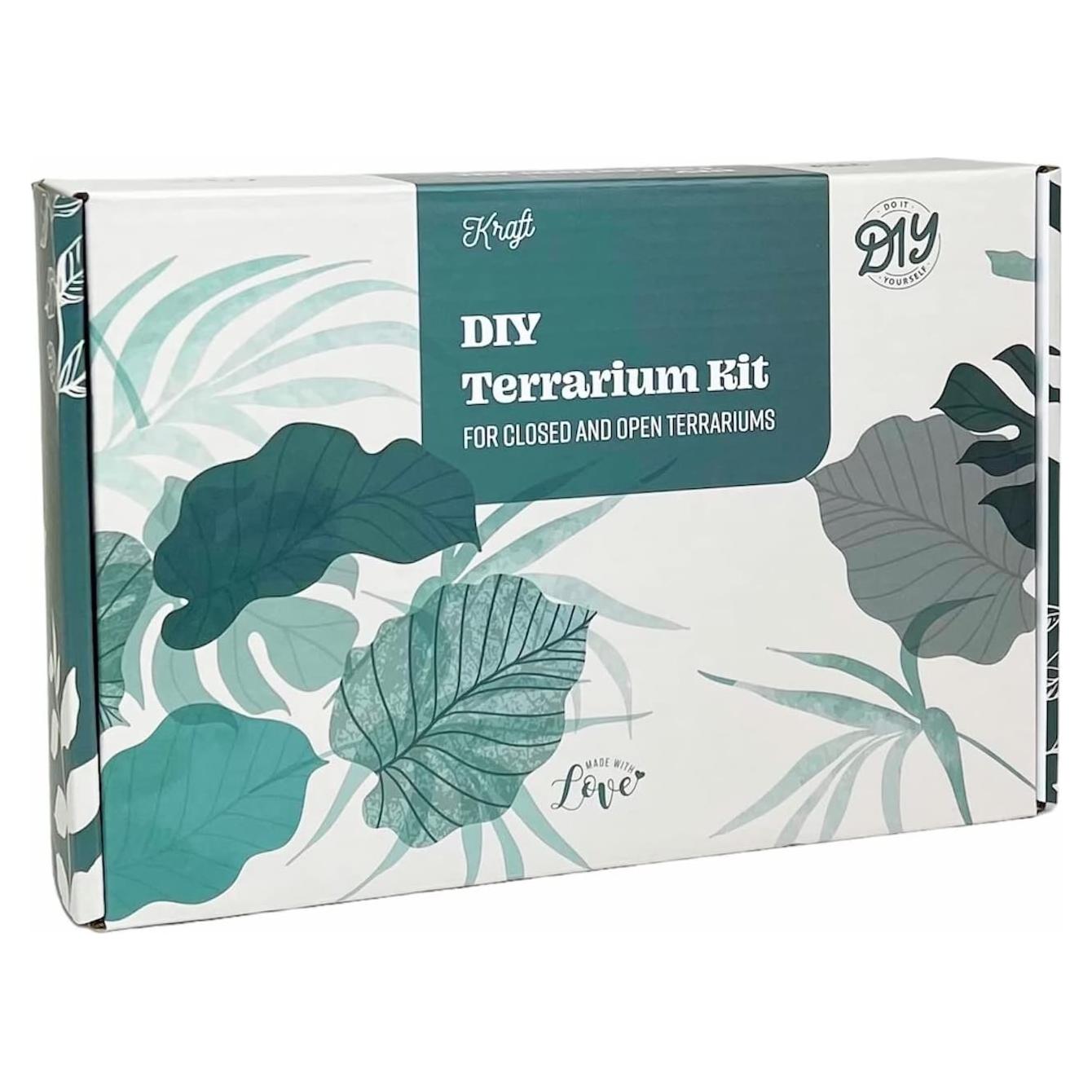 Kit de Terrario DIY KRAFTSTORIES 13 Artículos 24.1x16.5cm