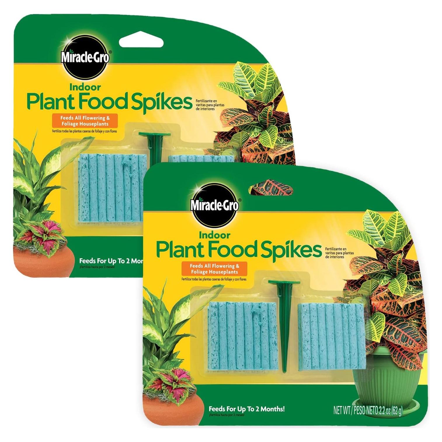 Picos de Alimento para Plantas de Interior Miracle-Gro 48 Picos NPK 6-12-6