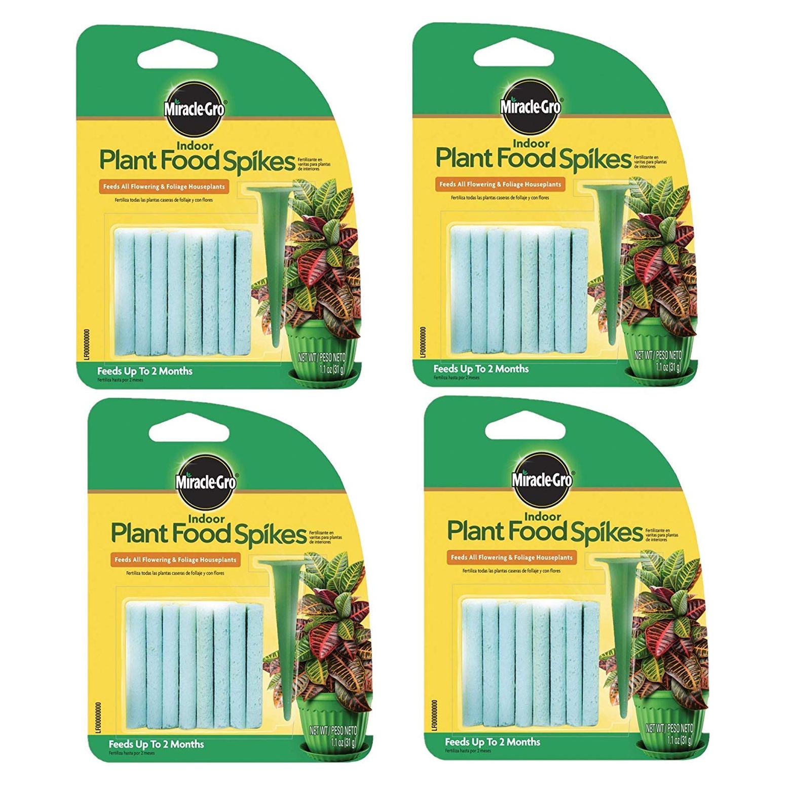Picos de Alimento para Plantas de Interior Miracle-Gro 4 Paquetes
