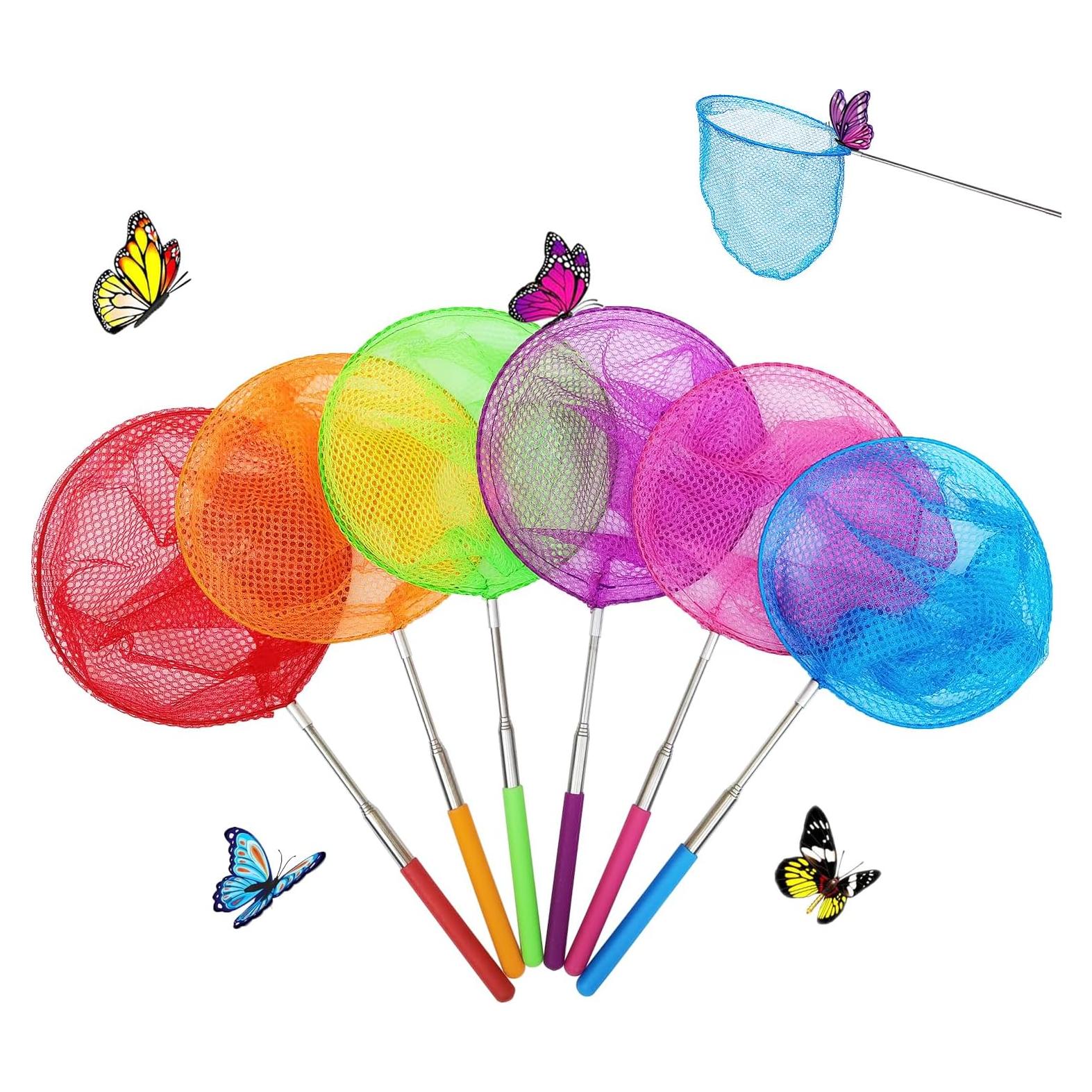 Paquete de 6 Redes Telescópicas para Mariposas HSHTTKL