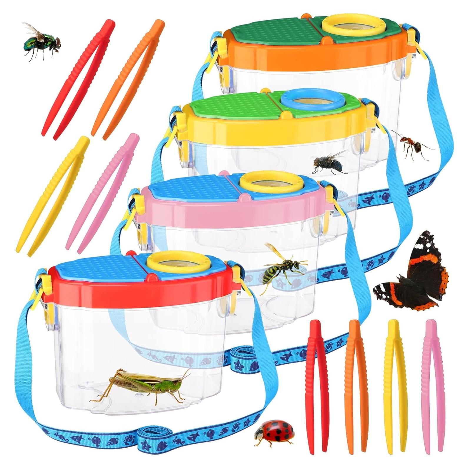 Kit de Observación de Insectos para Niños 4 Piezas Halloscume