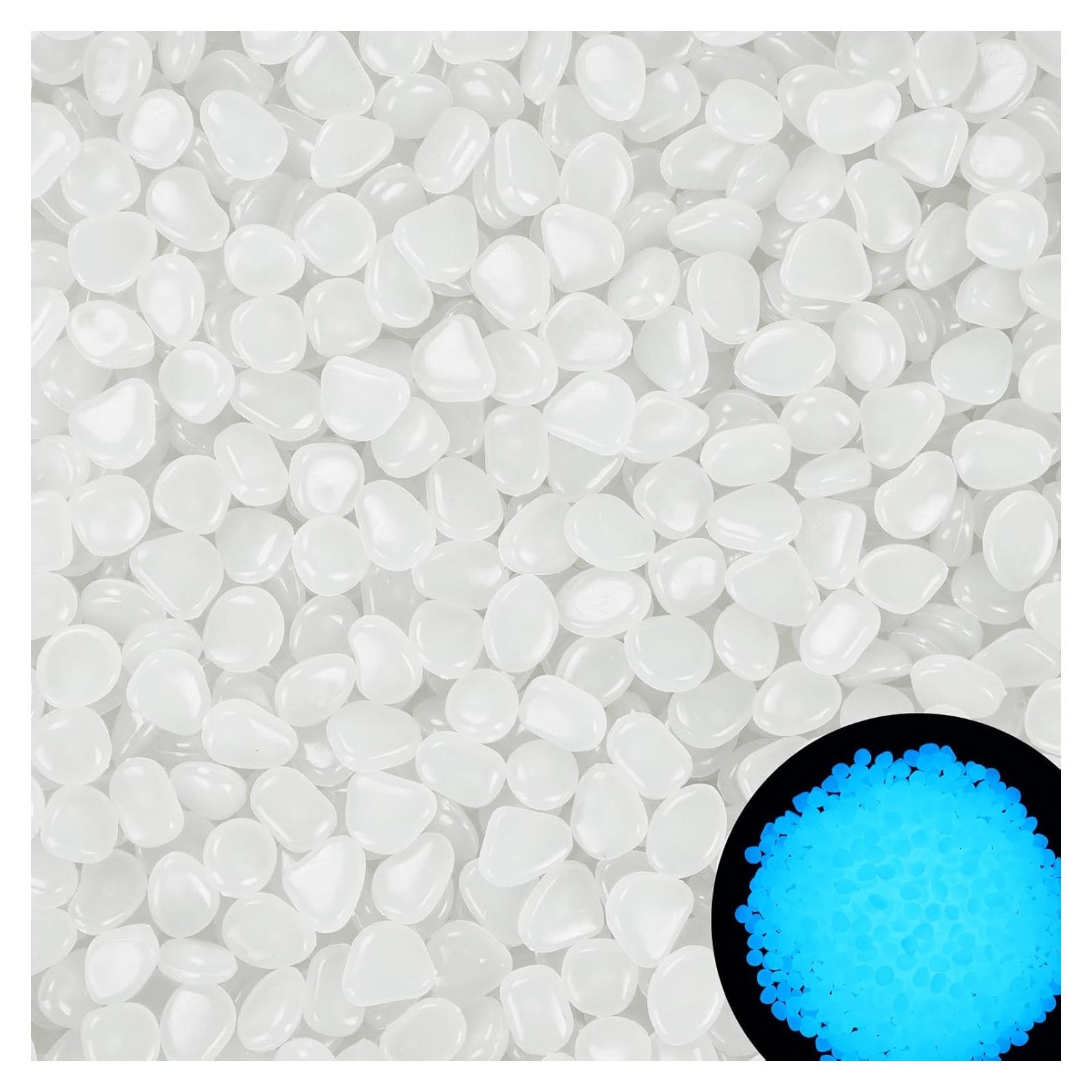 600 Piedras Luminiscentes Decorativas Dinastía Kaiyuan Blancas