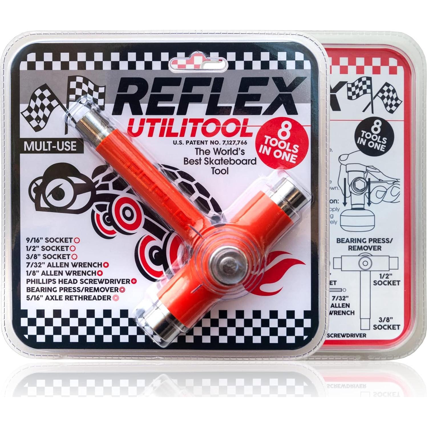 Herramienta Multifuncional para Skate Reflex - Ajuste y Reparación