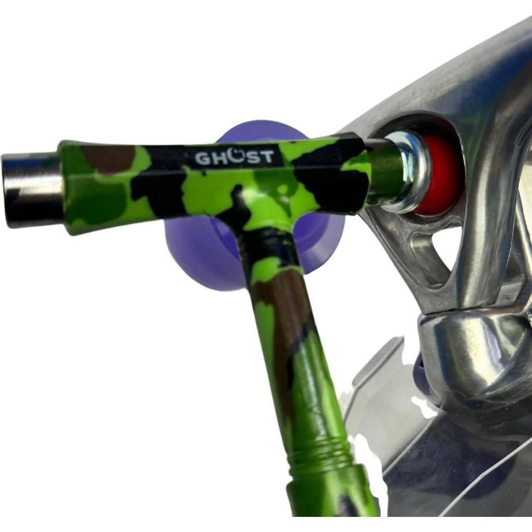 Herramienta Multifuncional GHOST para Skateboard - Negra
