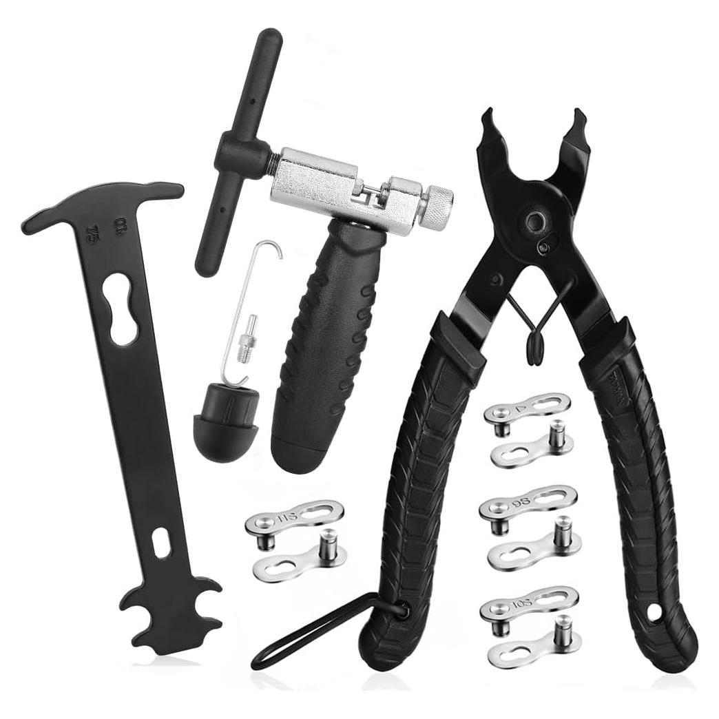 Kit de Reparación de Cadenas de Bicicleta A AKRAF 6-12 Velocidades