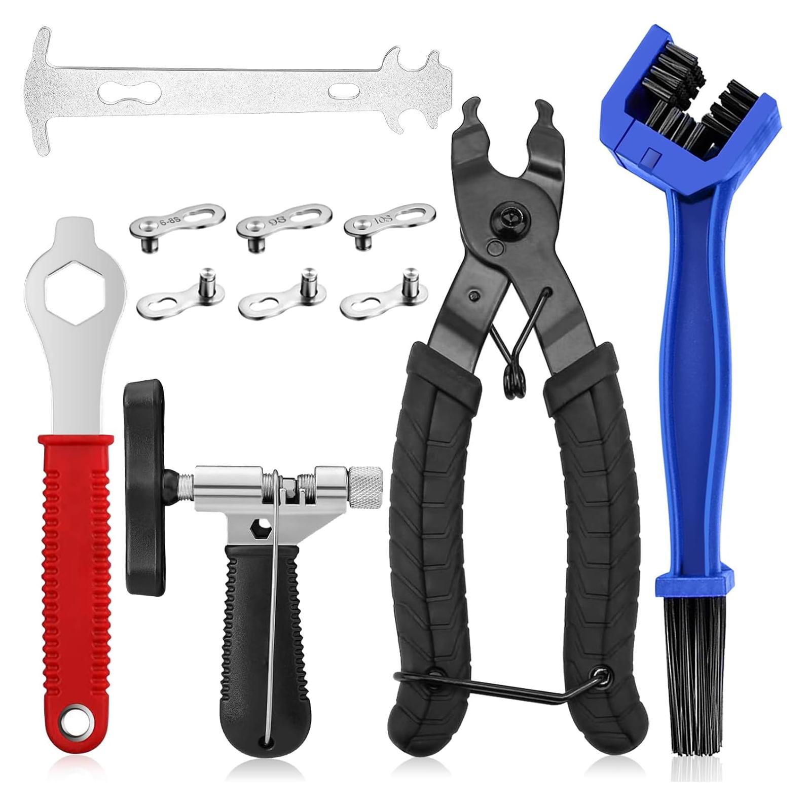 Kit de Herramientas para Cadenas de Bicicleta CHIVENIDO 11PCS