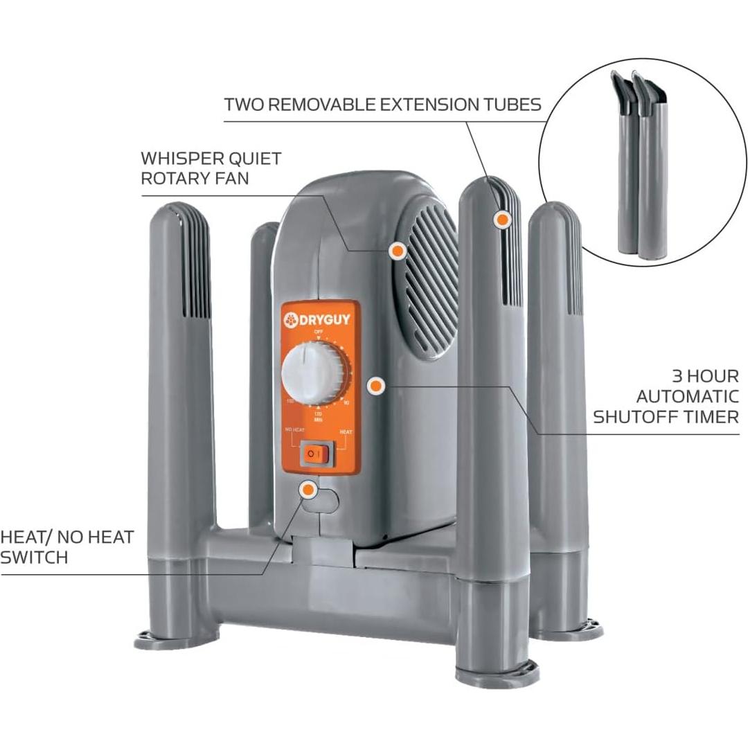 Secador de Calzado DryGuy Force Dry DX - 4 Puertos, Silencioso
