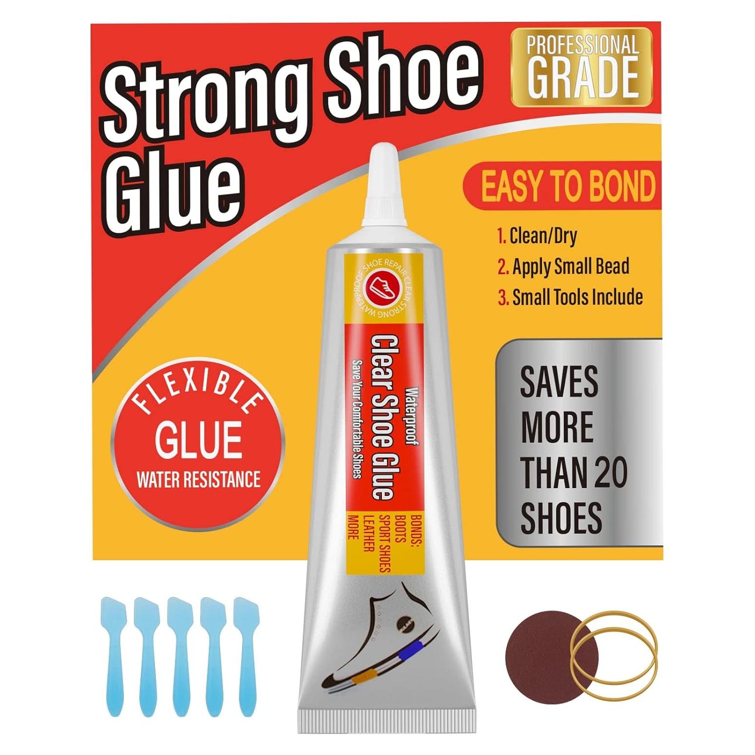 Kit de Pegamento Impermeable Evatage 60ml para Reparación de Zapatos