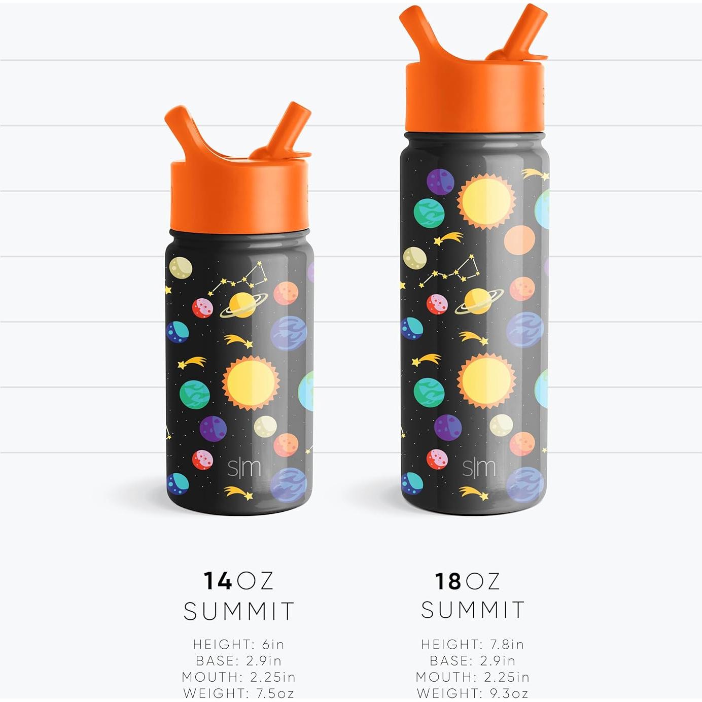 Botella de Agua Aislada Simple Modern 414ml para Niños