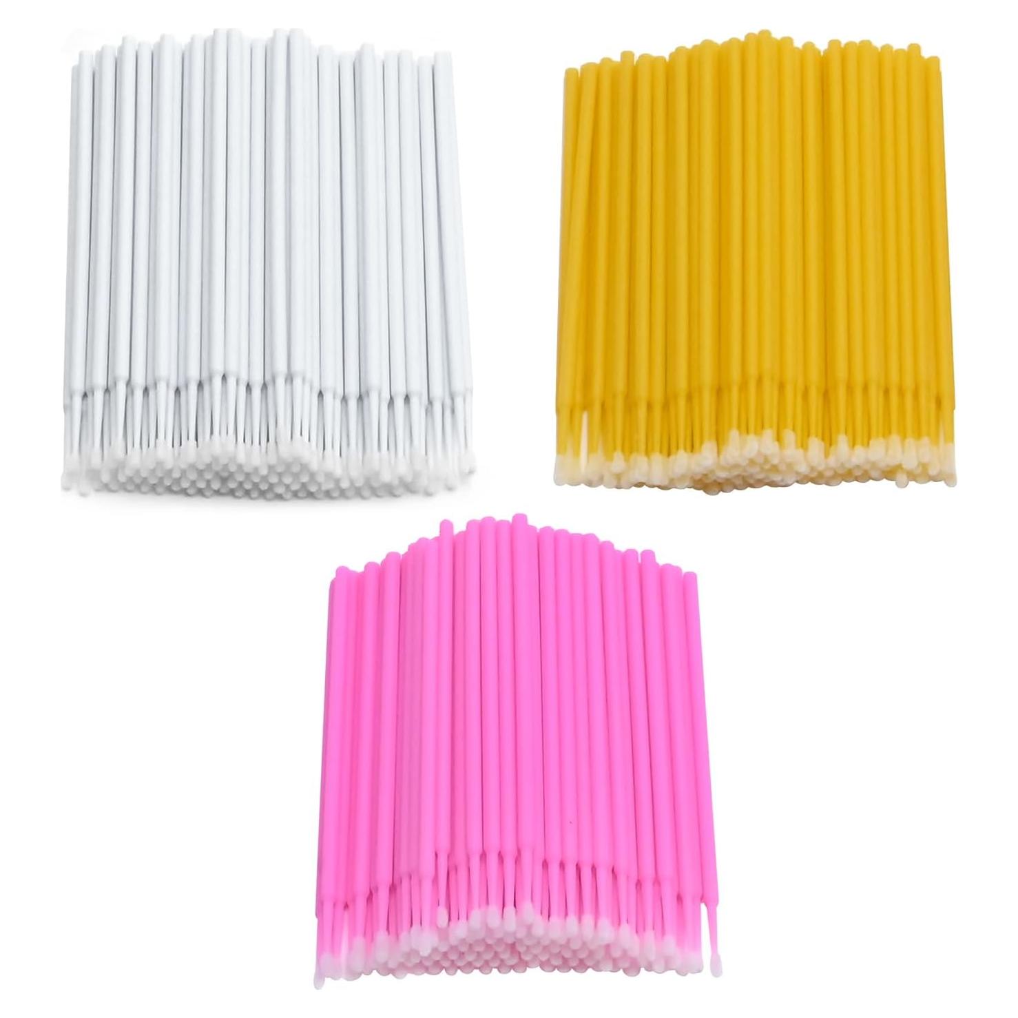 Pinceles de Retoque Automotriz Saihisday 1.2-2.5 mm 300 Pcs