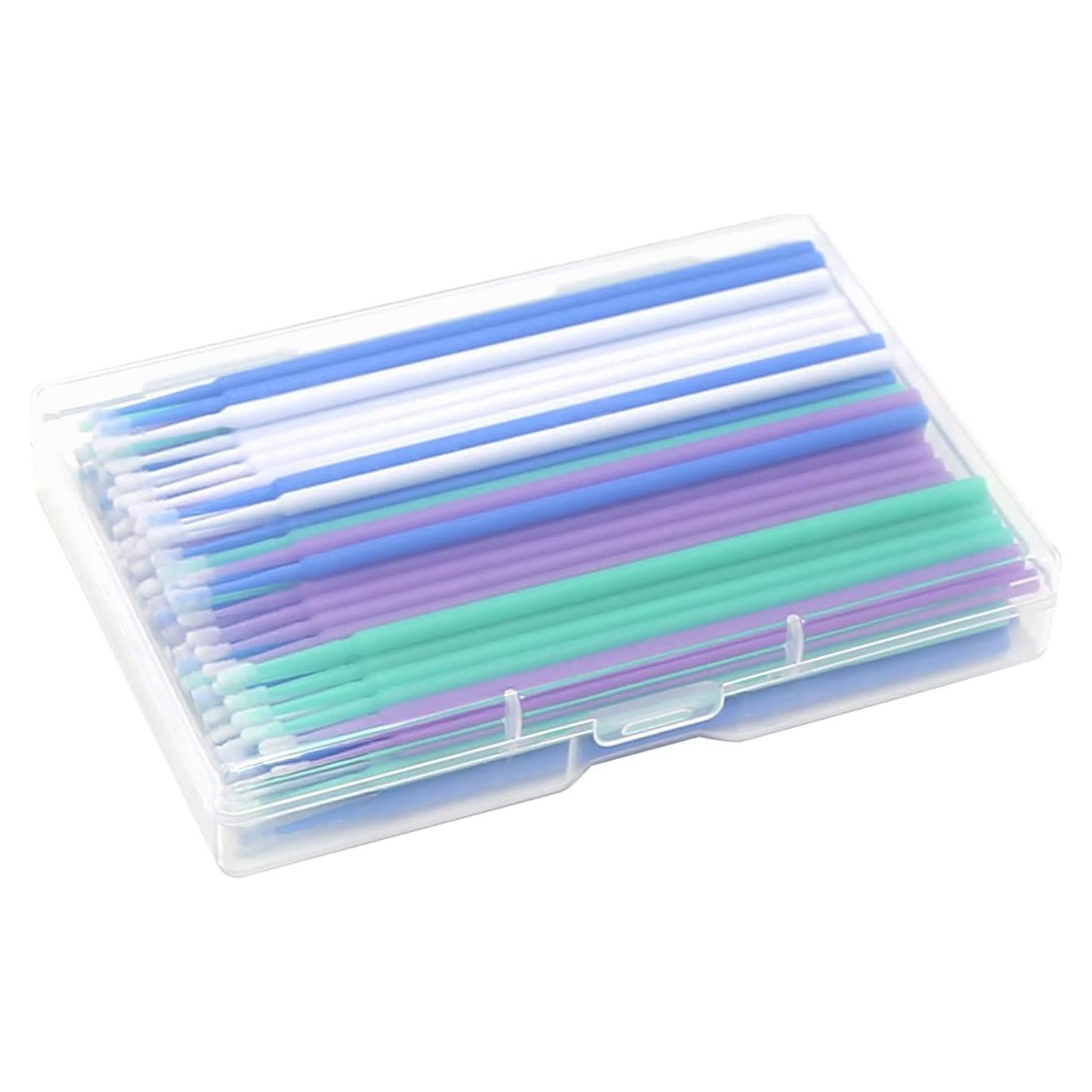 Pinceles Micro Aplicadores UOIENRT 200 Pcs 1-2.5mm para Pintura