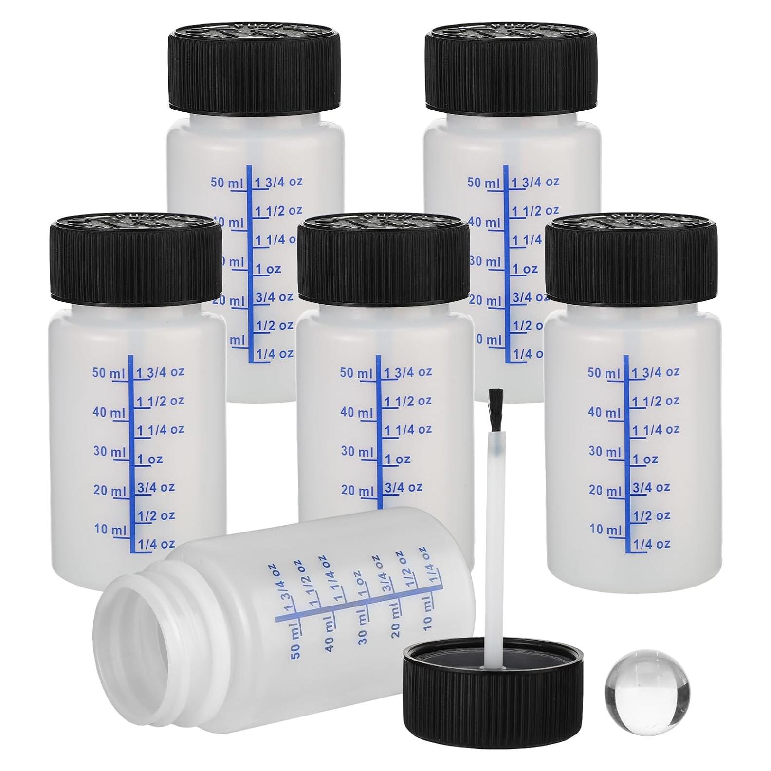 Paquete de 6 Botellas de Retoque de Pintura 60ml con Pincel