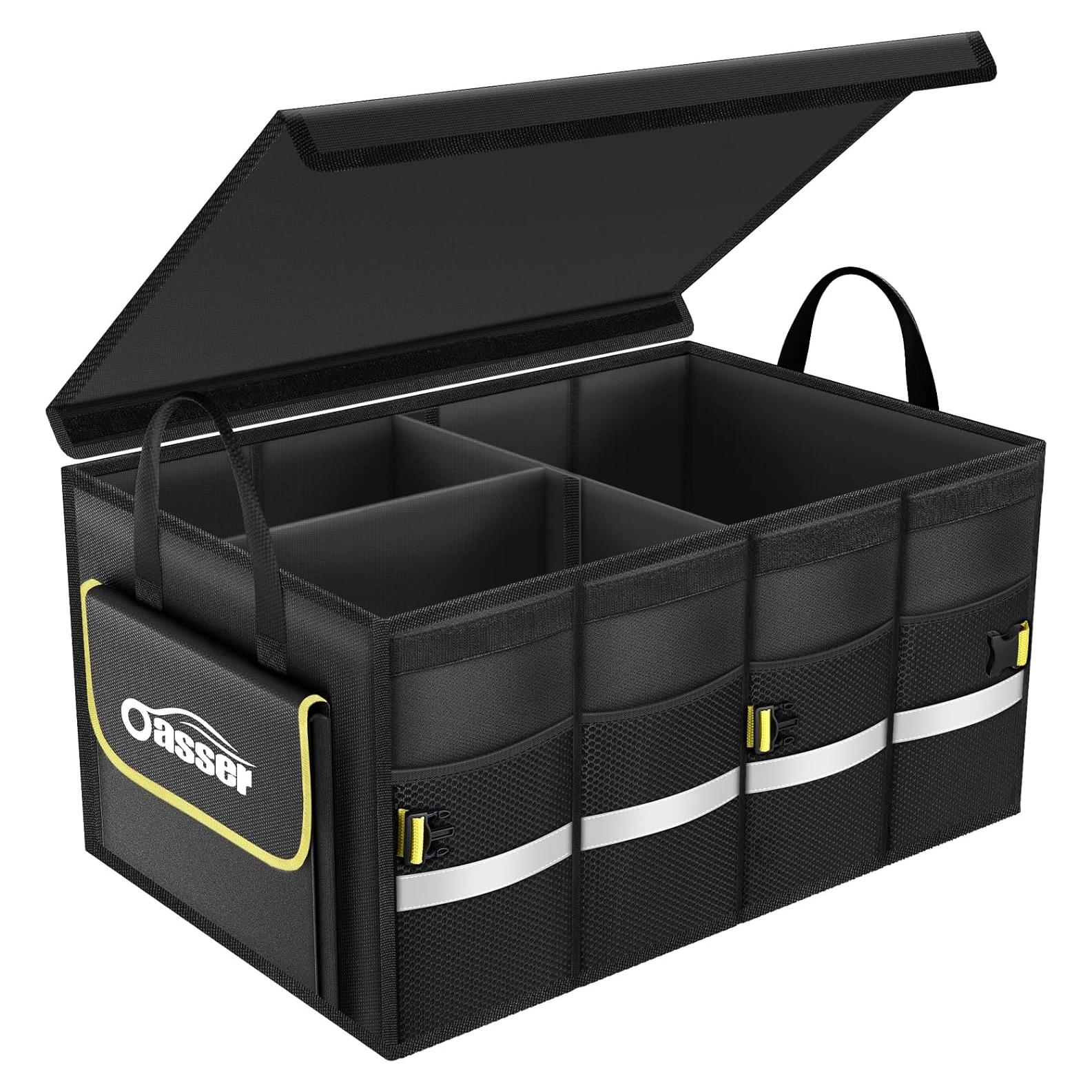 Organizador de Maletero Oasser 55L Plegable Impermeable Negro
