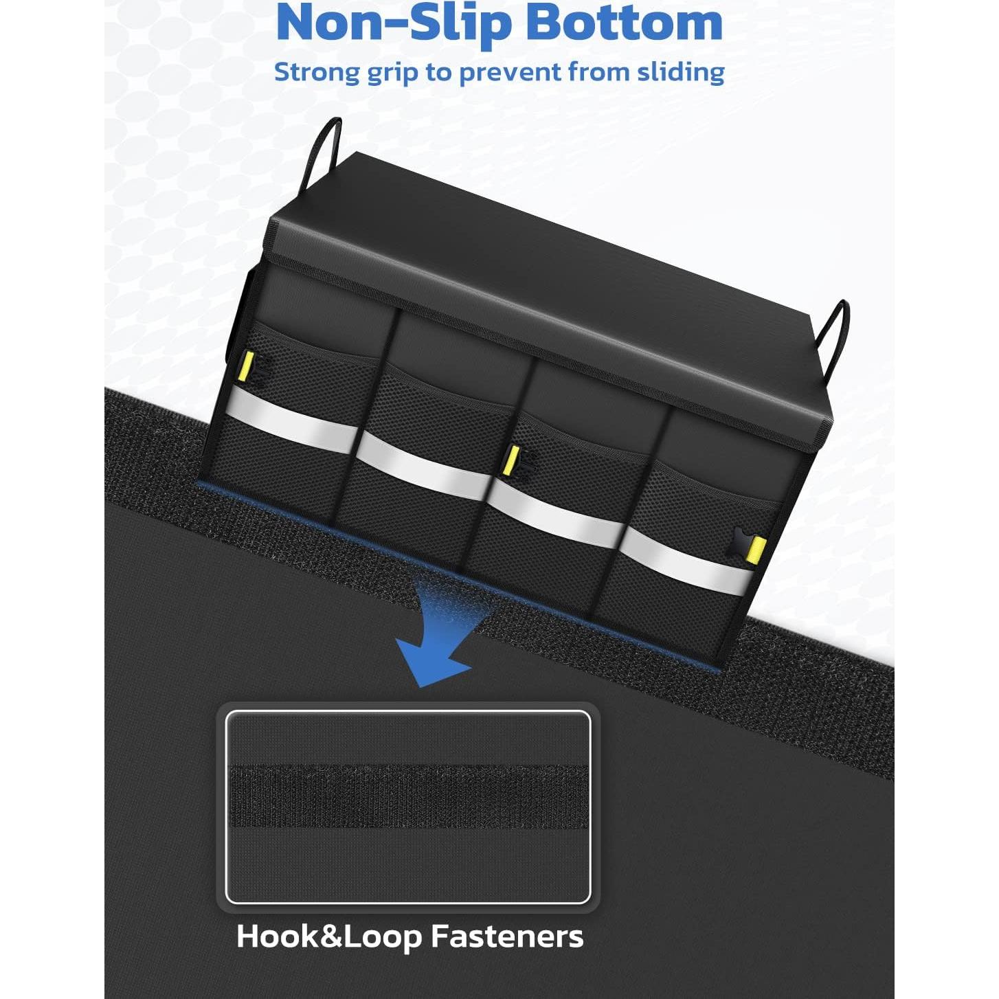 Organizador de Maletero Oasser 55L Plegable Impermeable Negro