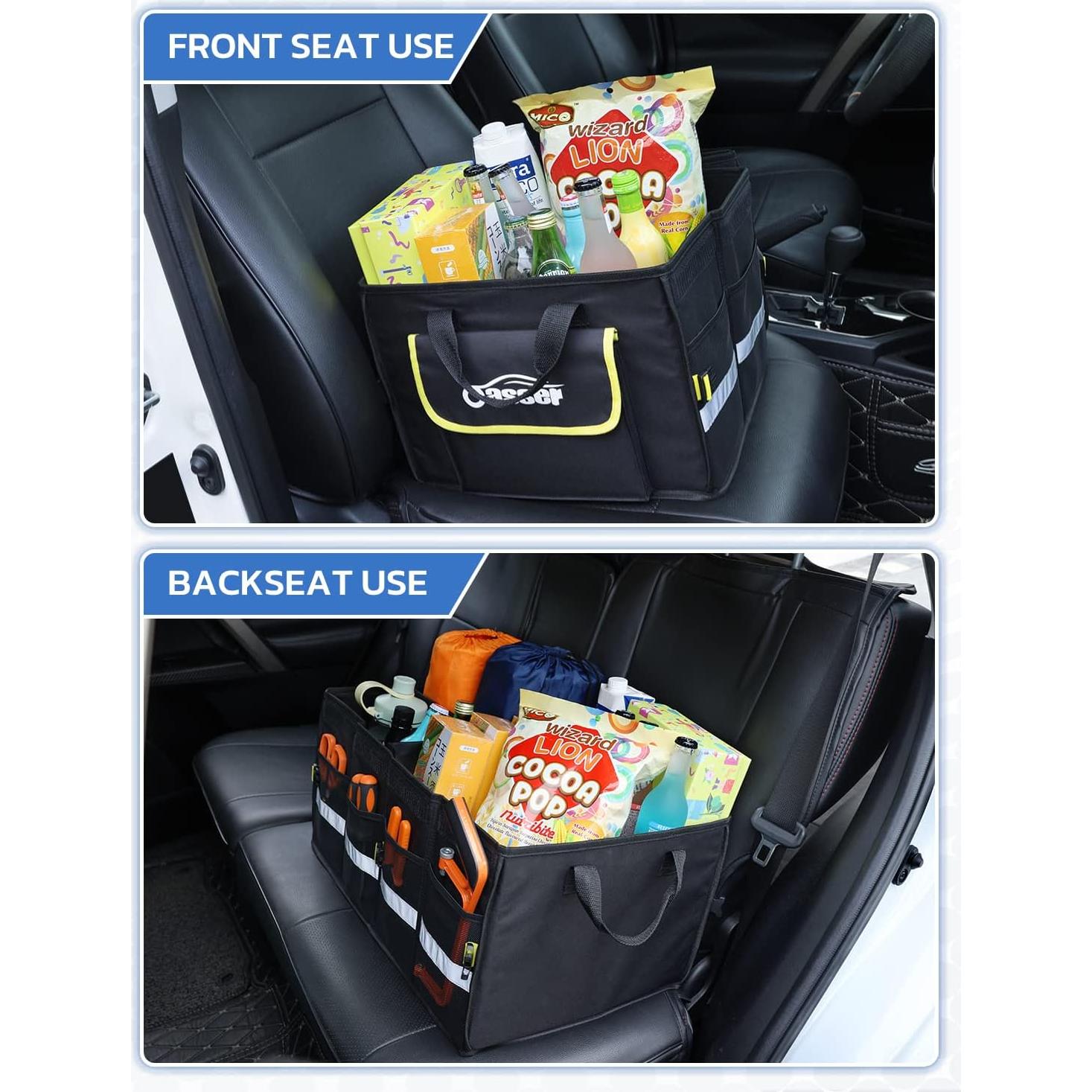 Organizador de Maletero Oasser 55L Plegable Impermeable Negro